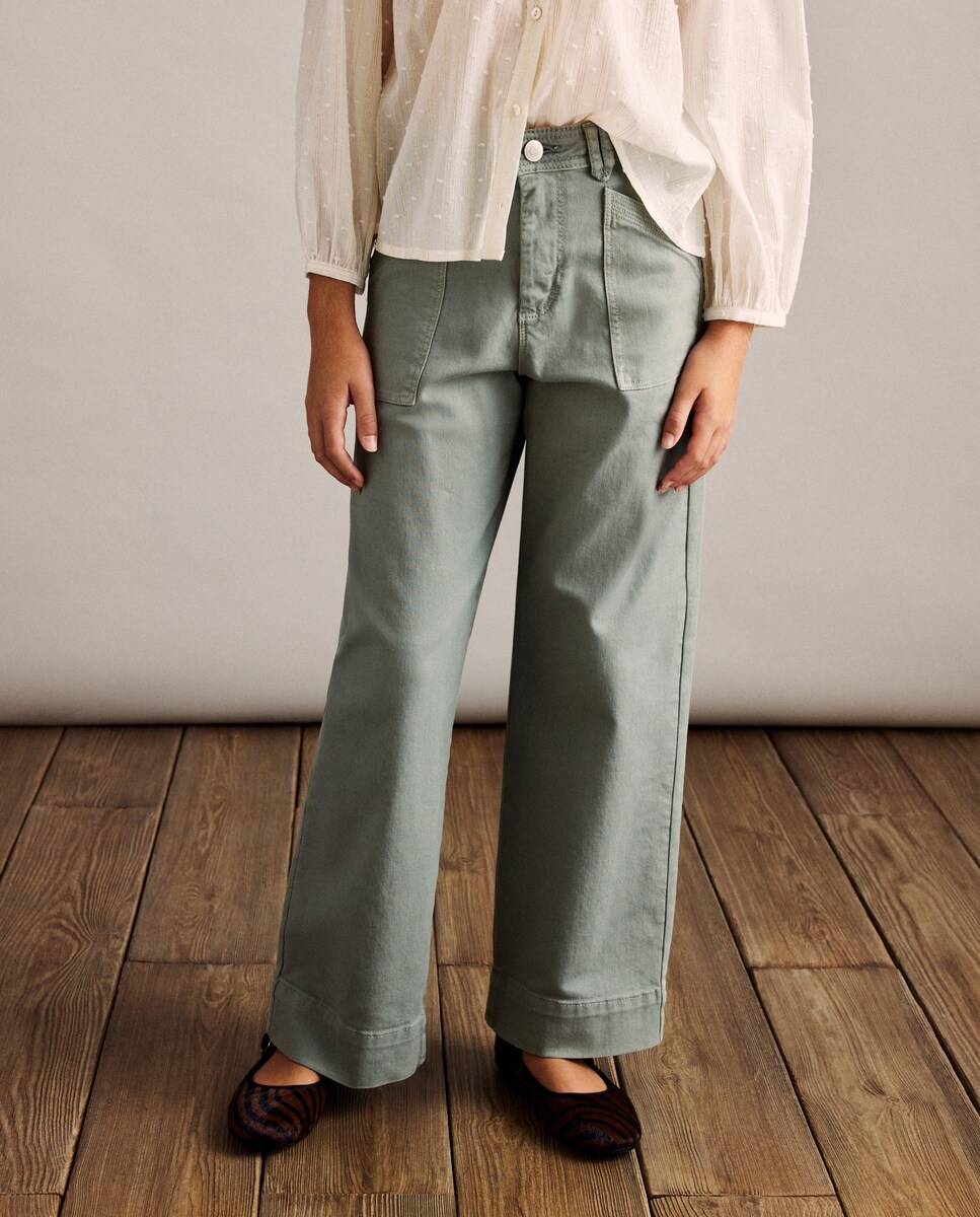 Calças Carpenter Lisas Sabão-2