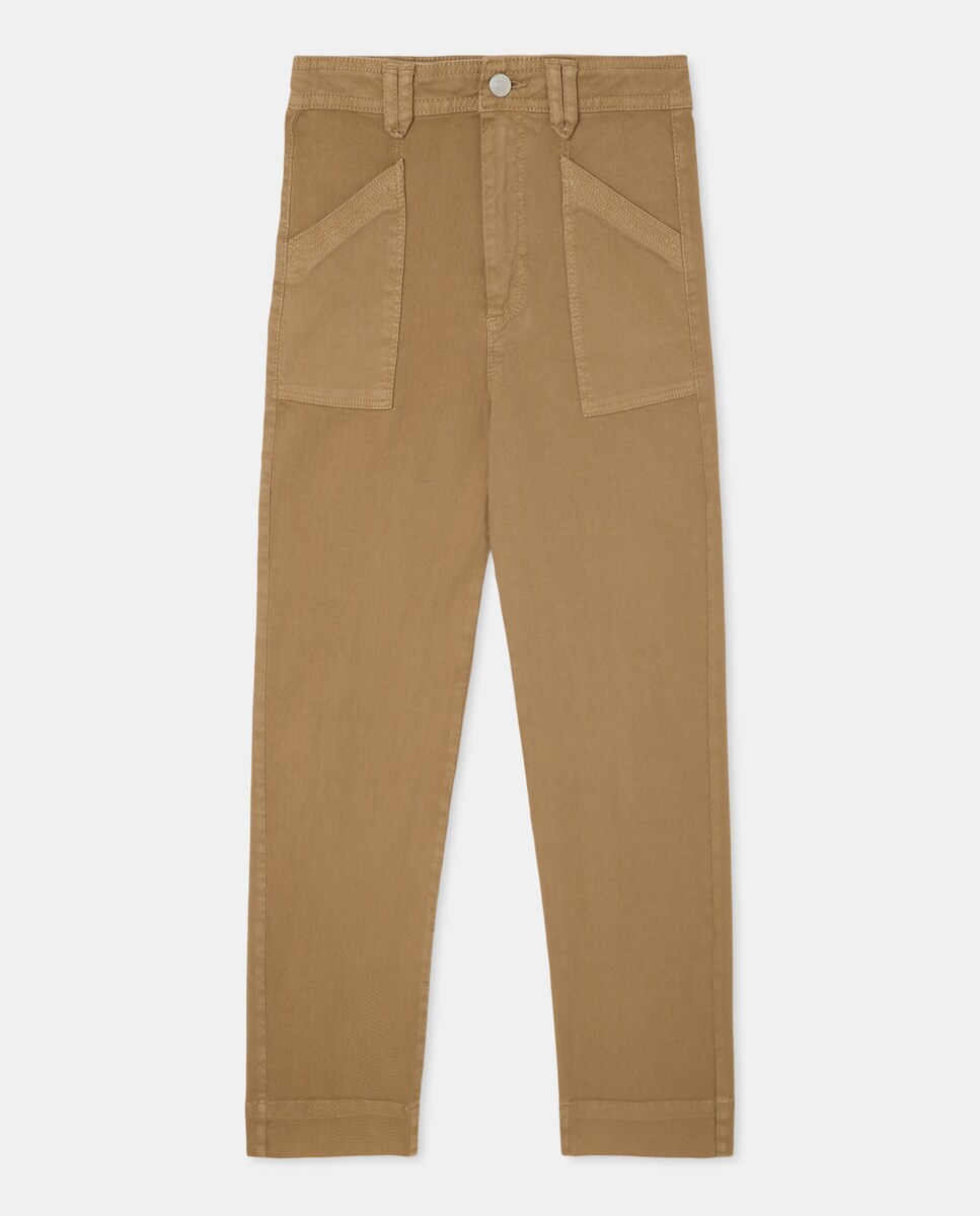 Calças Carpenter Lisas 740 Tabaco-4
