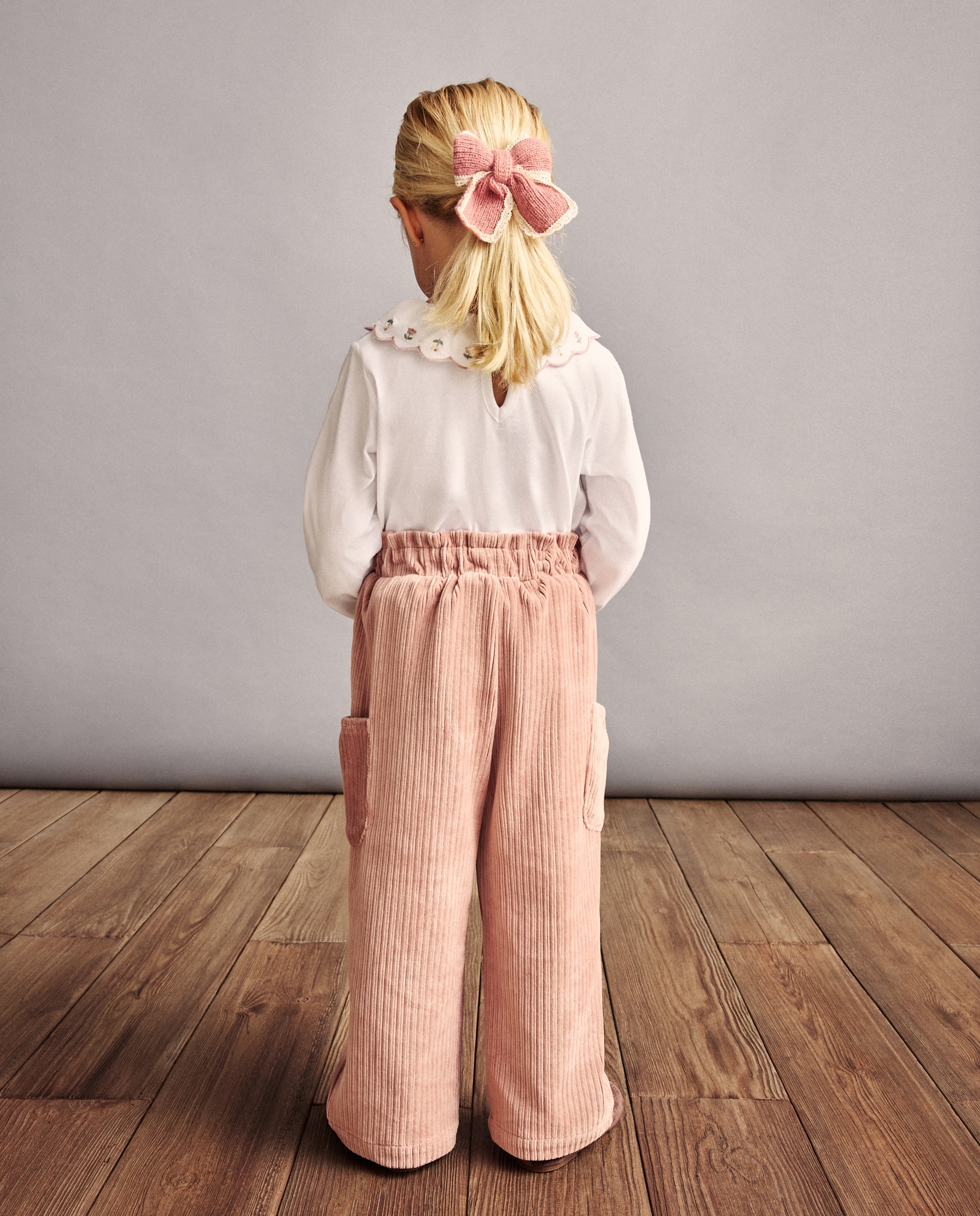 Pantalón de niño jogger pana con bolsillos - Coconut El Corte Inglés - 220 Rosa palo 220 Rosa palo-3