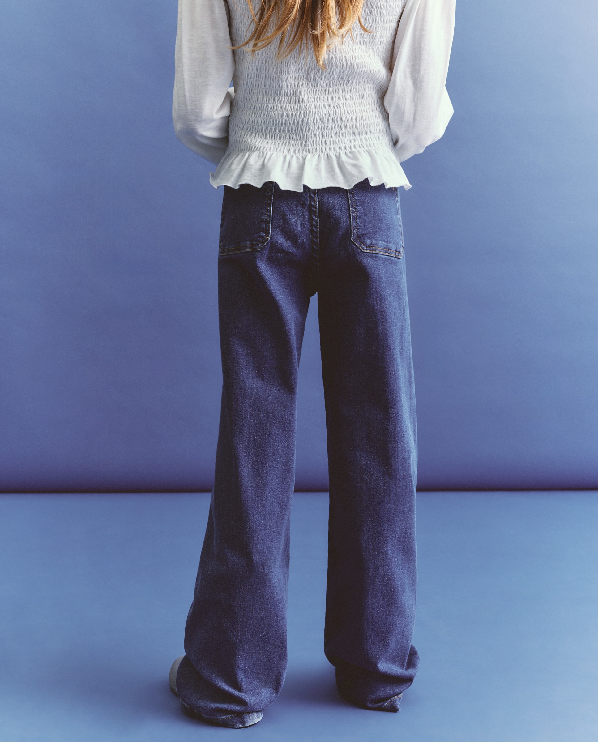 Jeans Lisas - Marine Azul pálido-3