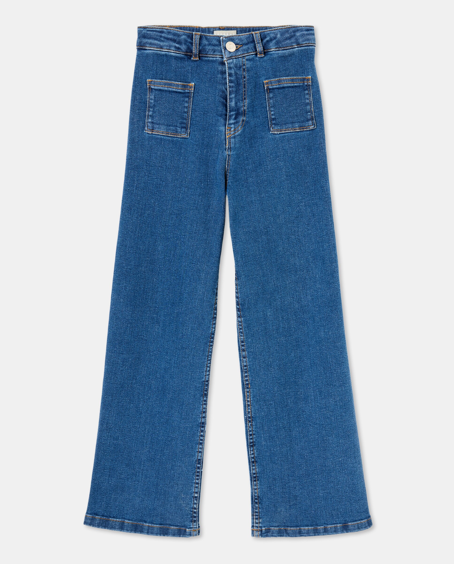 Jeans Lisas - Marine Azul pálido-4