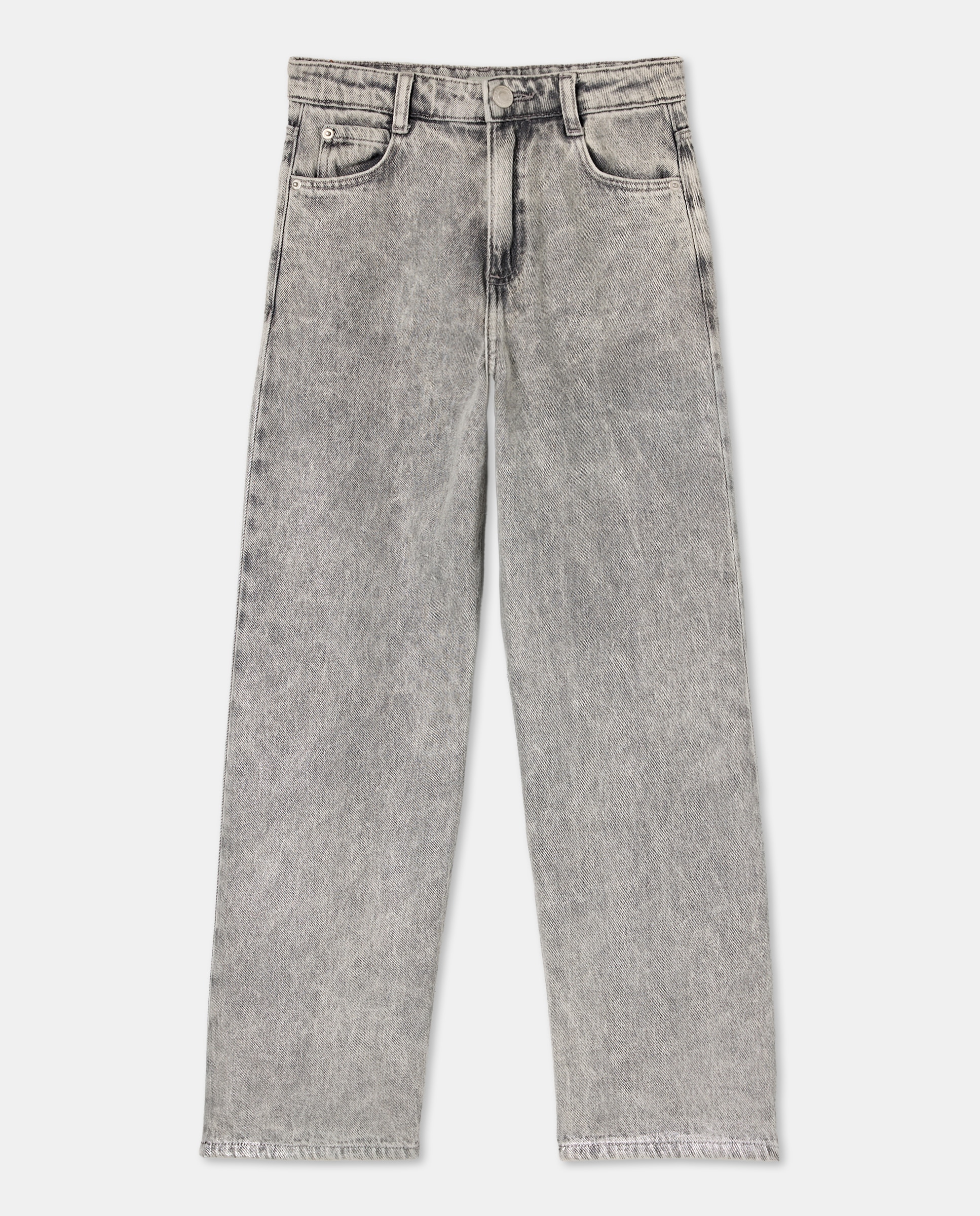 Jeans Foil Cinzento-claro-4