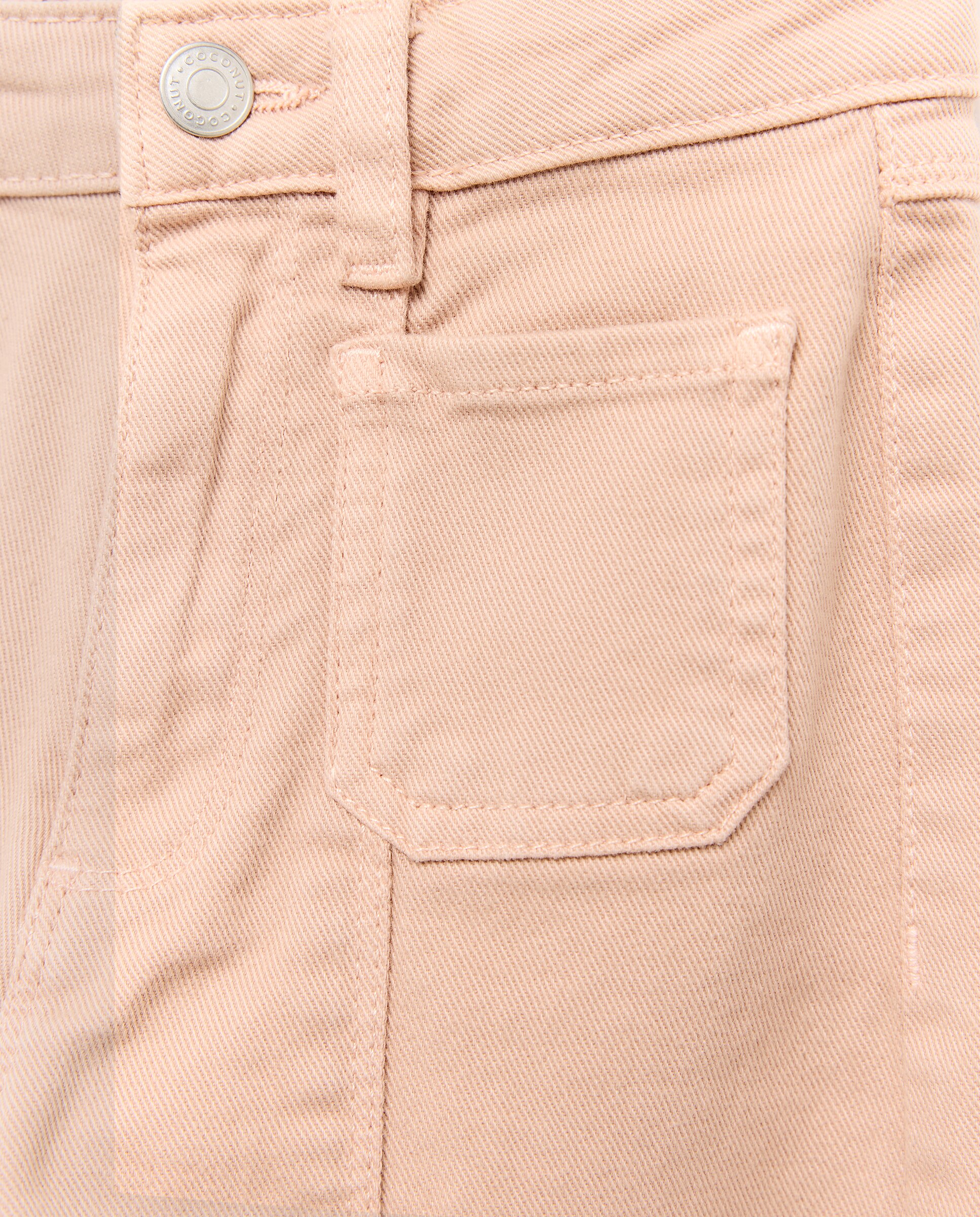 Pantalón denim de niña con costura delantera - Coconut El Corte Inglés - 220 Rosa palo 220 Rosa palo-5