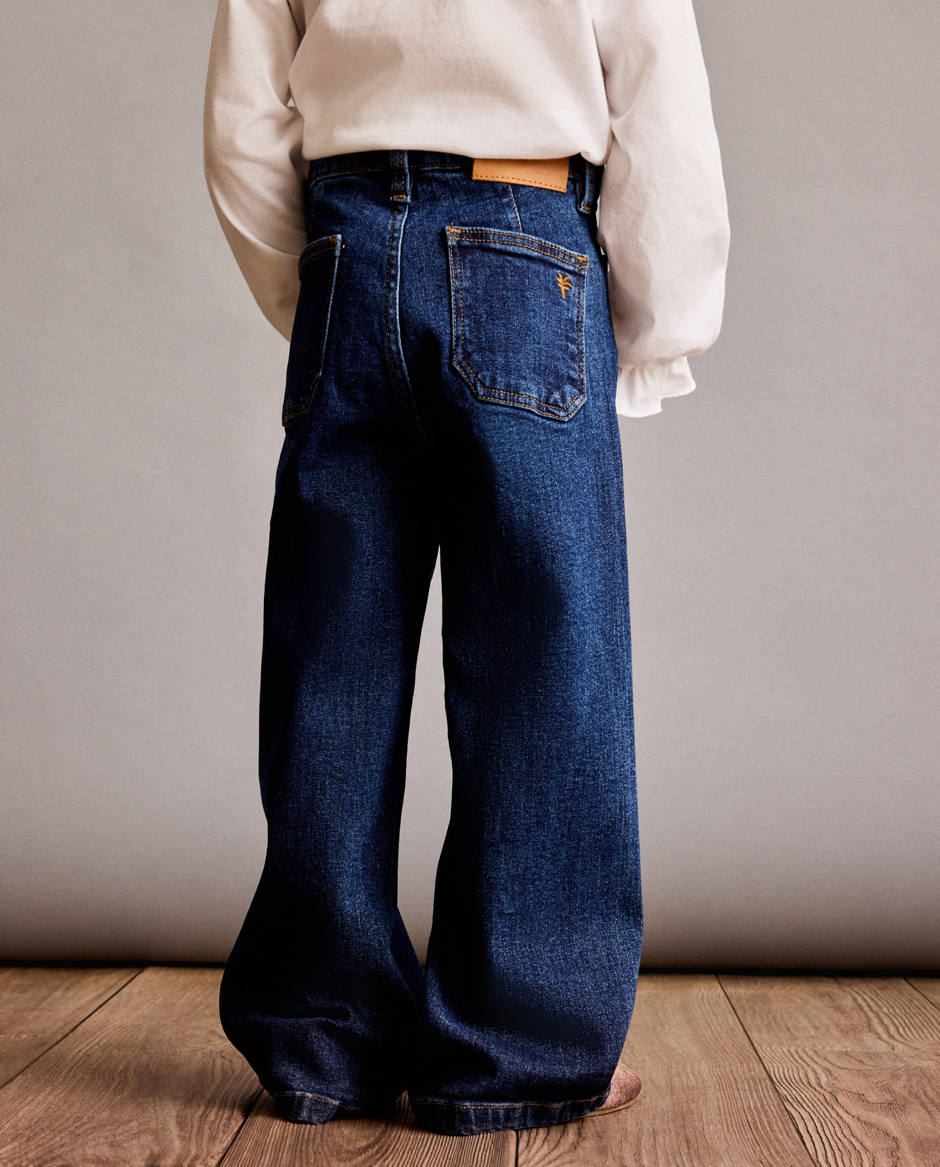 Imagen 4 de Pantalón de niña vaquero marine liso - Coconut El Corte Inglés - Azul Suave Azul Suave