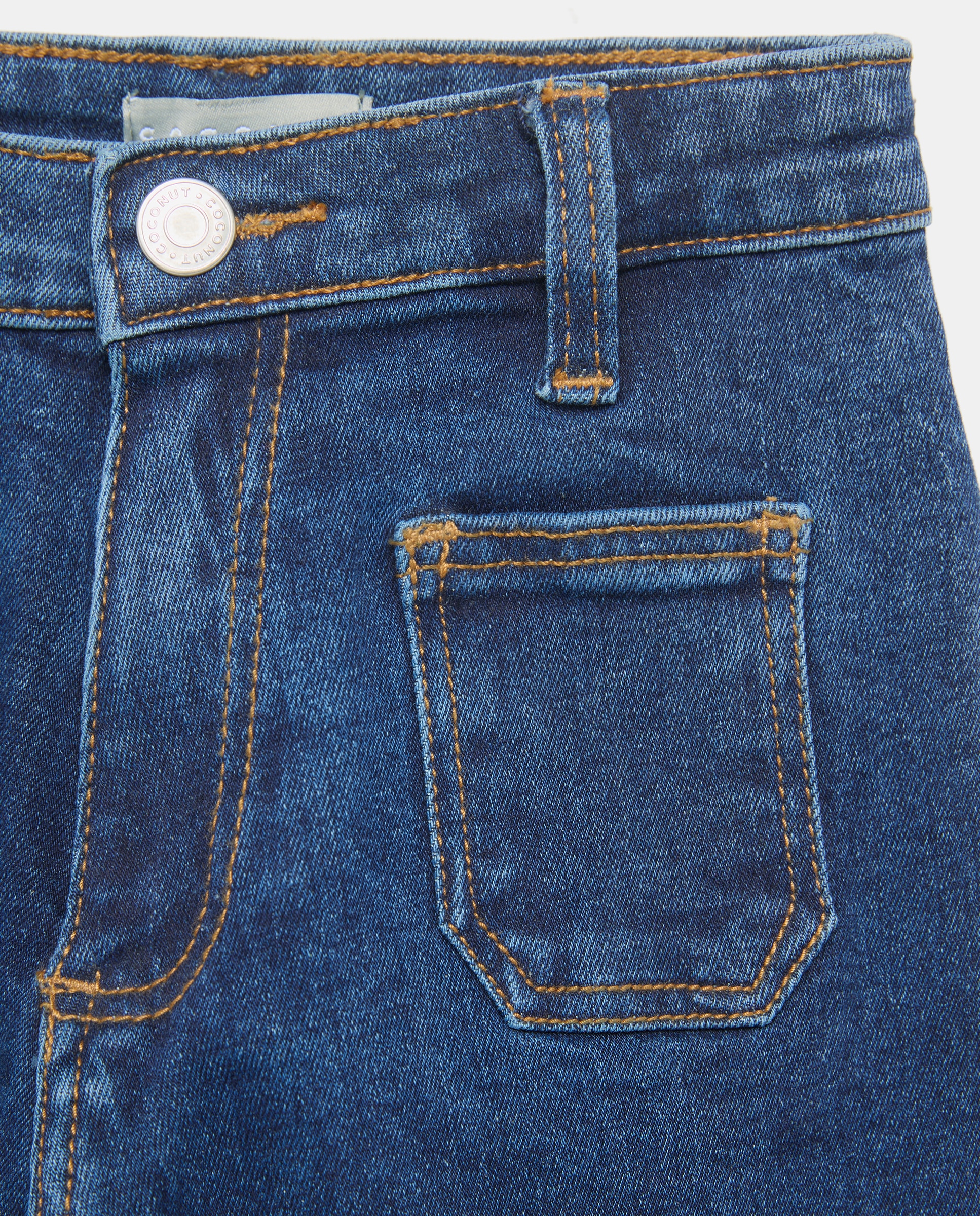 Imagen 6 de Pantalón de niña vaquero marine liso - Coconut El Corte Inglés - Azul Suave Azul Suave