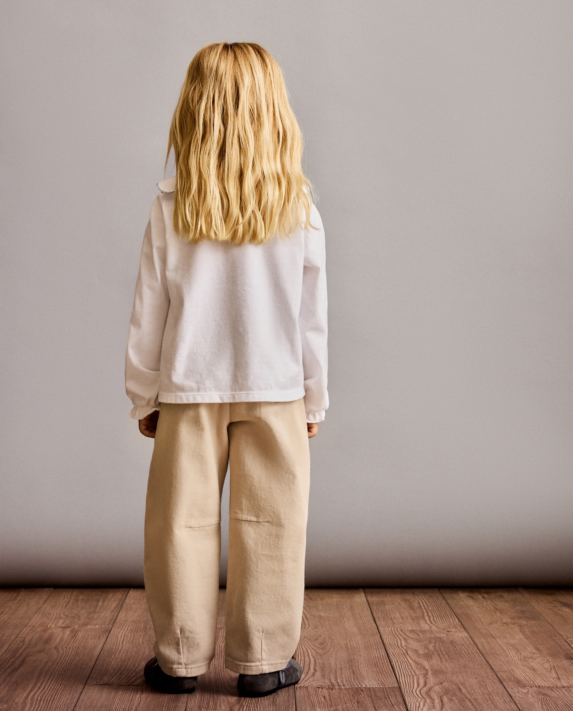 Pantalón de niña vaquero balloom liso - Coconut El Corte Inglés - Tostado Tostado-3