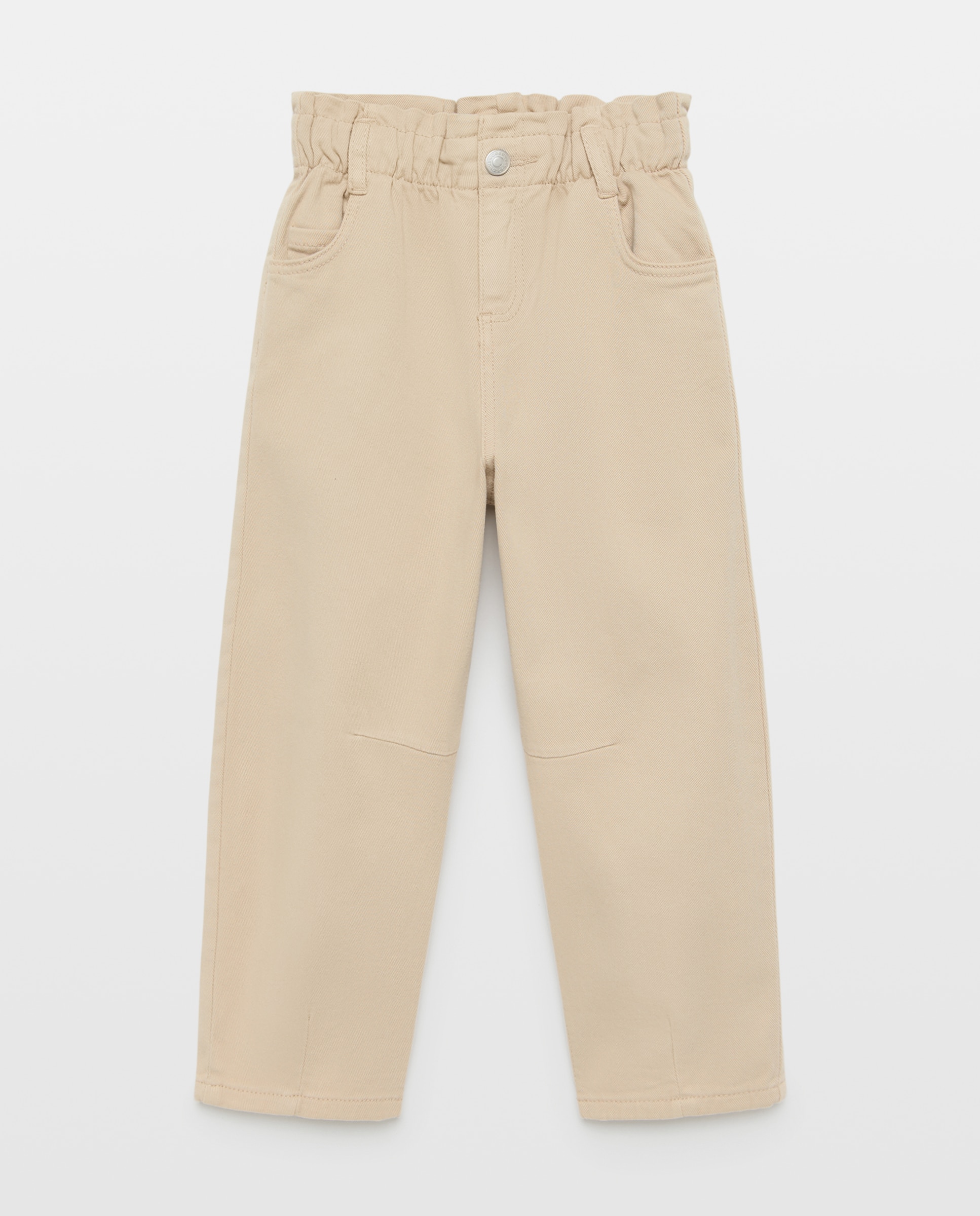 Pantalón de niña vaquero balloom liso - Coconut El Corte Inglés - Tostado Tostado-4