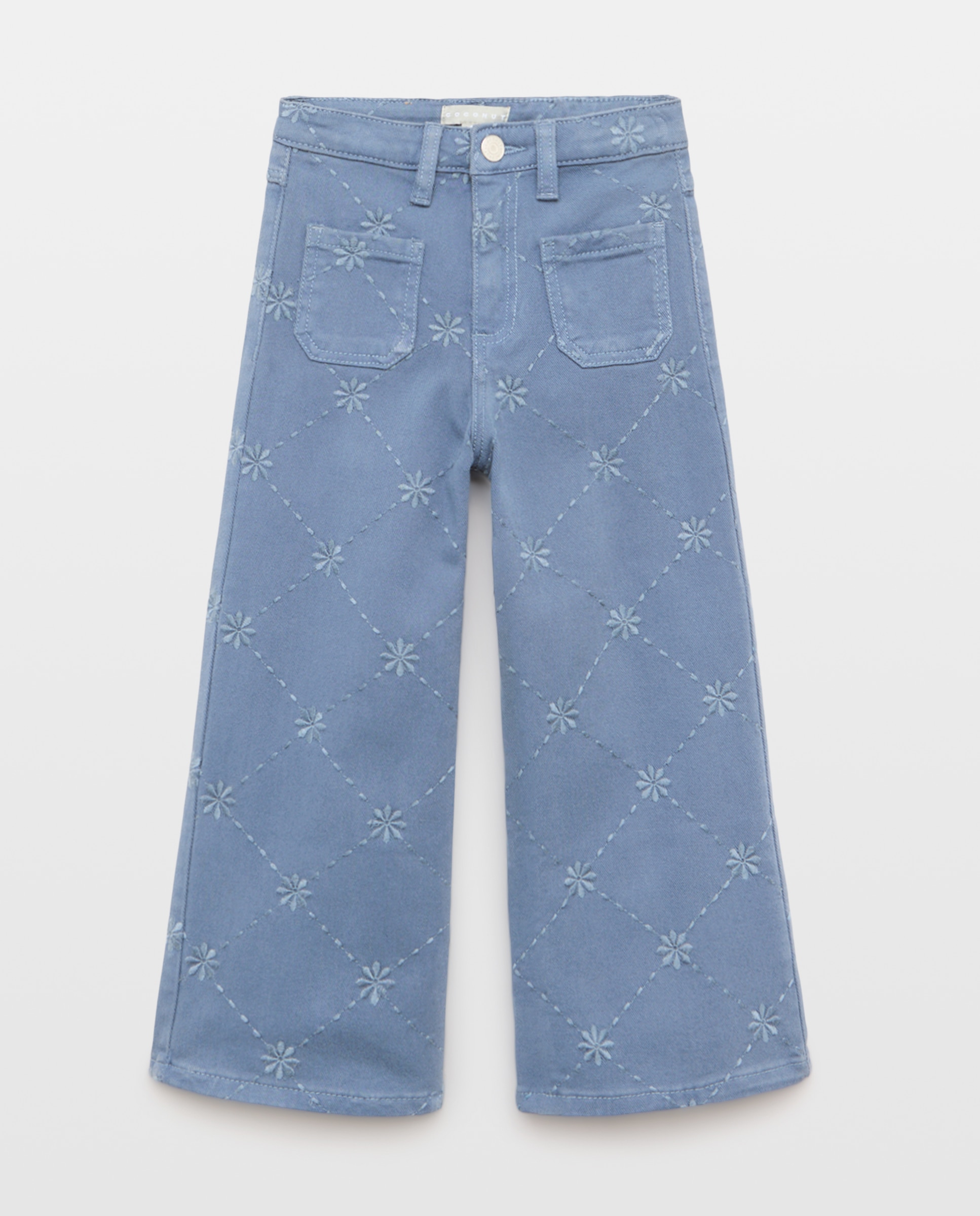 Imagem 0 de Jeans com Bordado Suíço