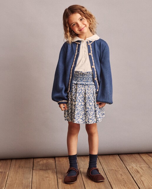 Imagem 0 de Saia com All Over Print Bicolor