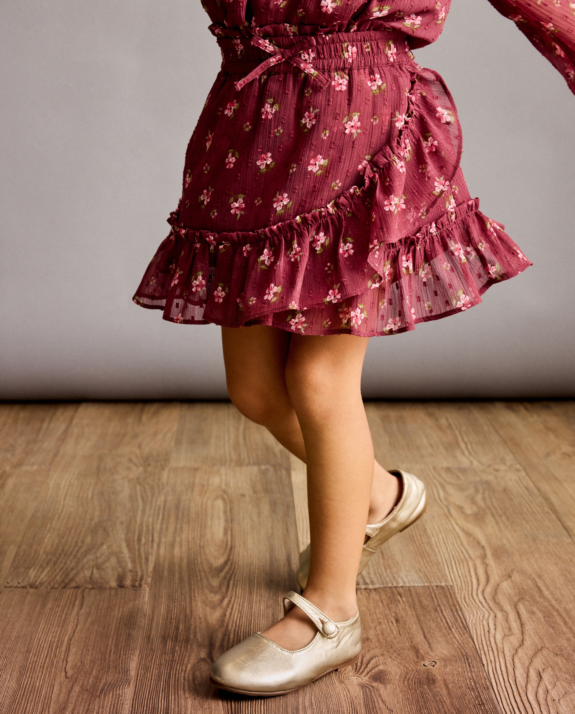 Falda estampada con goma elástica de niña - Coconut El Corte Inglés - Rosa Rosa-3