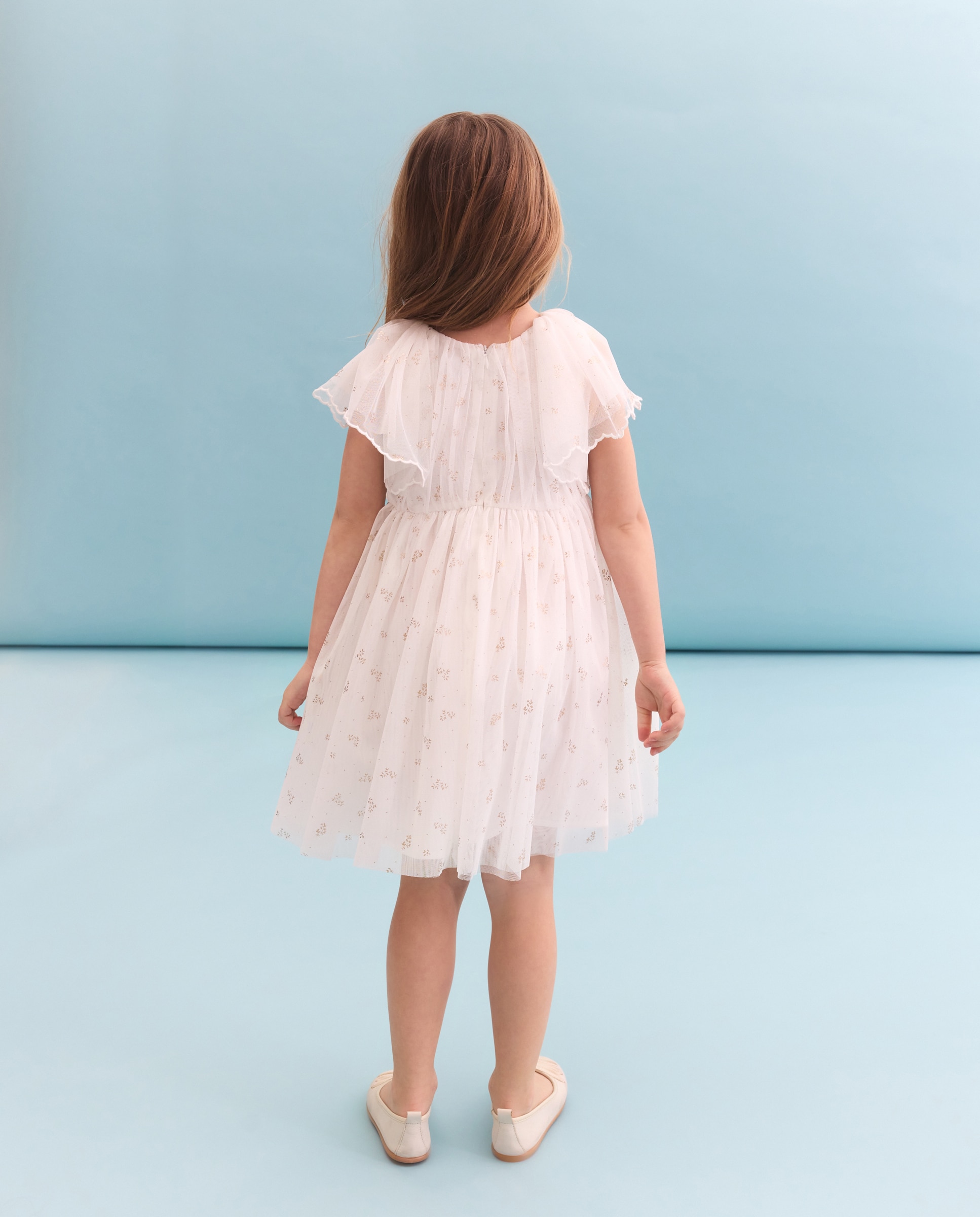 Vestido em Tule de Criança Coconut El Corte Inglés 120 Cru-3