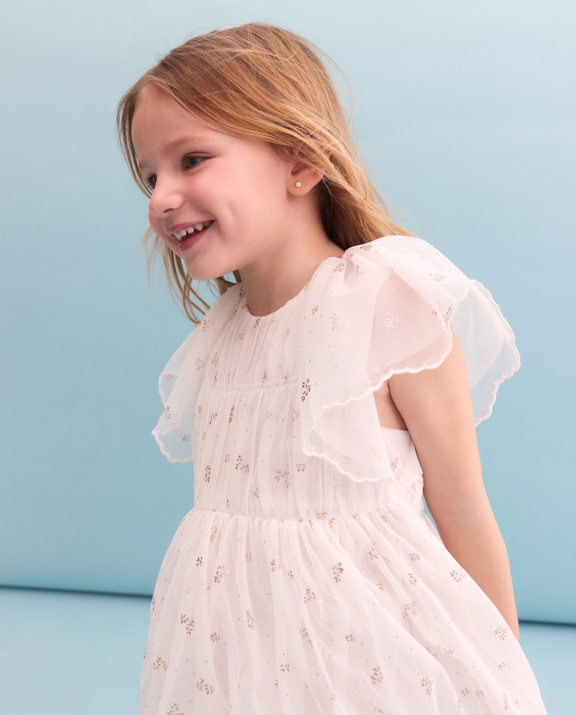 Vestido em Tule de Criança Coconut El Corte Inglés 120 Cru-4