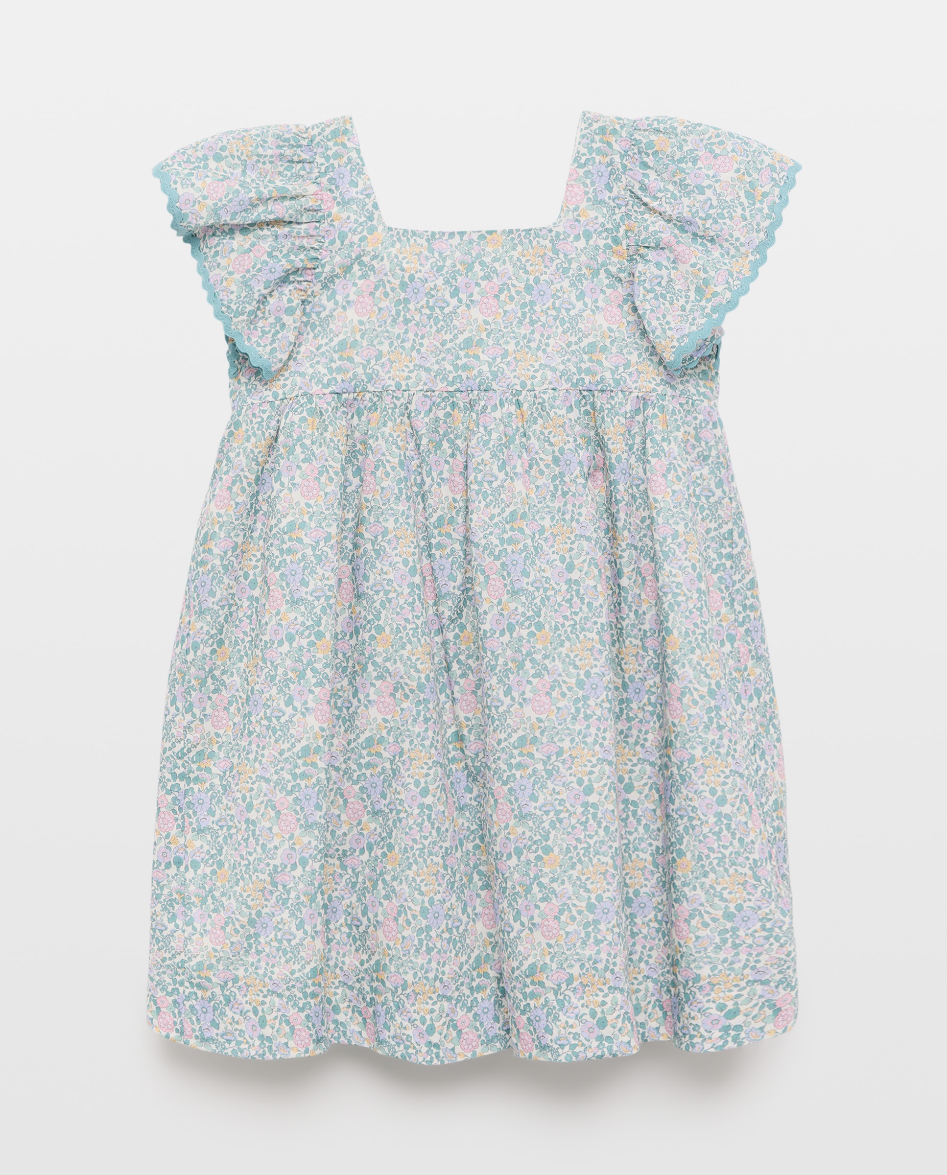 Vestido com Costas Cruzadas Coconut El Corte Inglés Verde-6