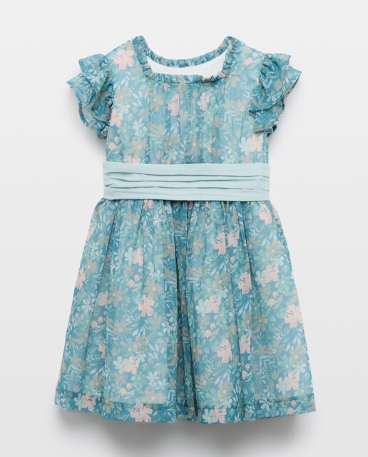 Imagem 0 de Vestido de Cerimónia de Bebé sem Mangas e com Estampado