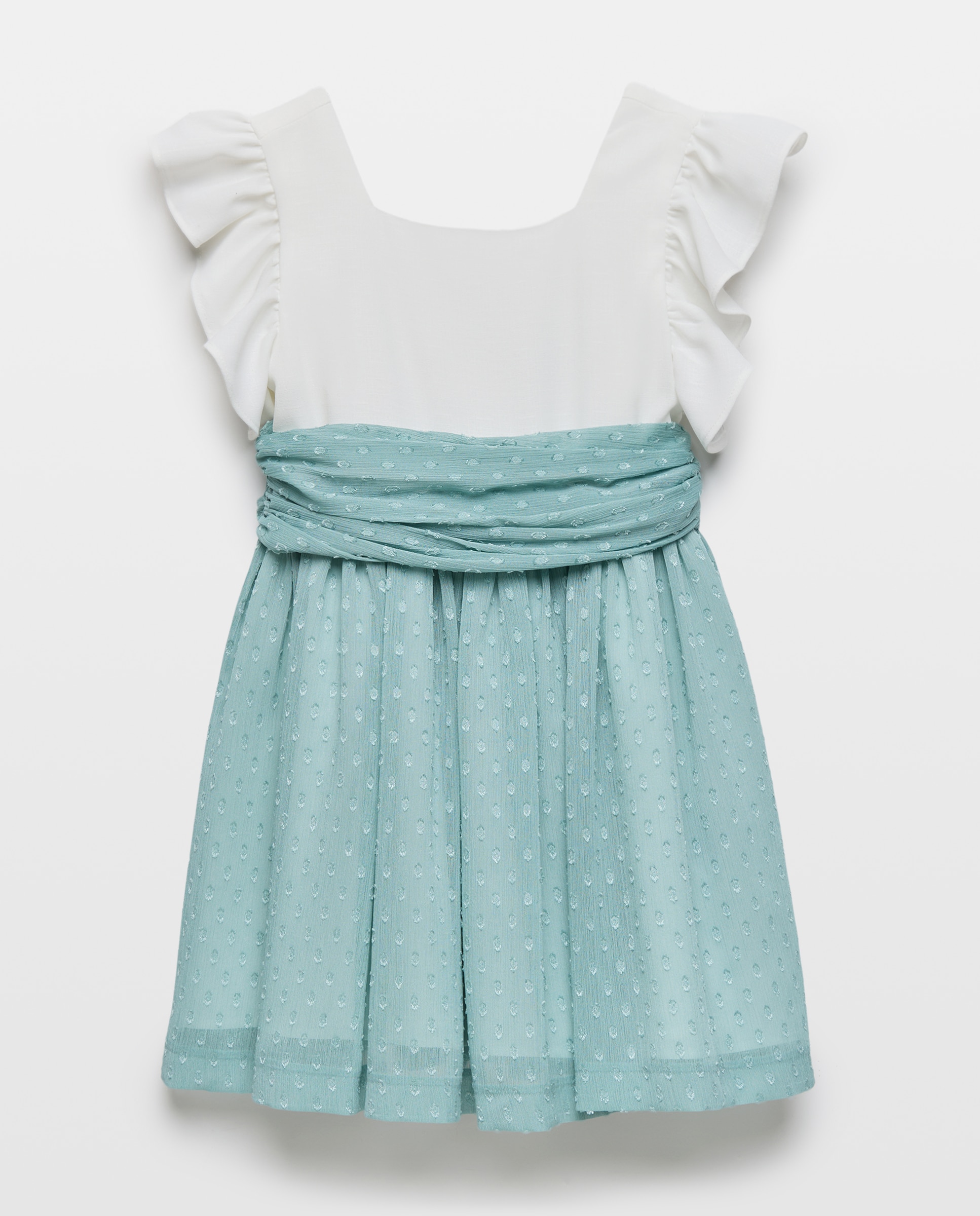 Imagem 0 de Vestido de Cerimónia Liso de Bebé sem Mangas e Combinado