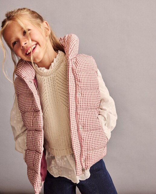 Imagem 0 de Colete de Gola de Fantasia com Vichy