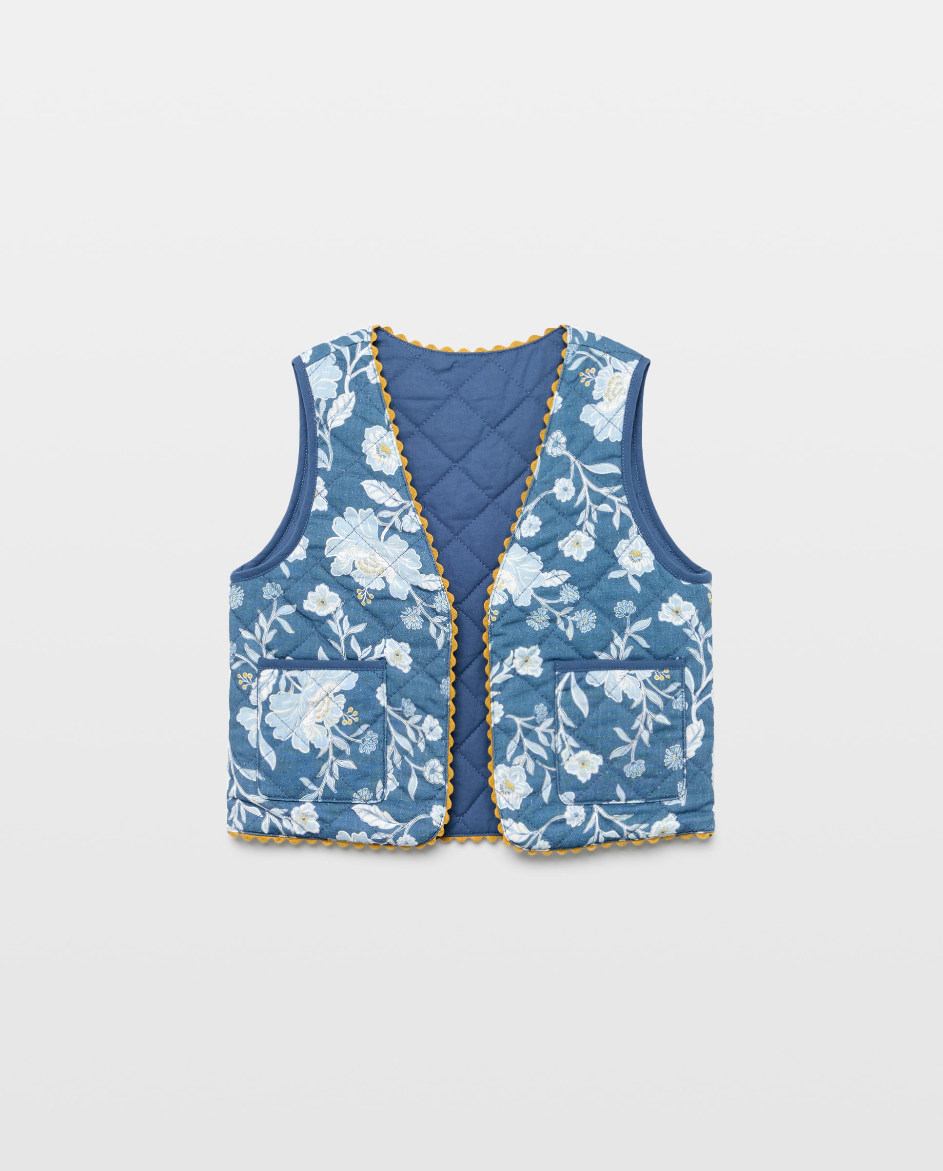 Imagem 0 de Colete Acolchoado com All Over Print Floral