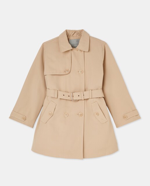 Imagen 0 de Gabardina de niña con cinturón