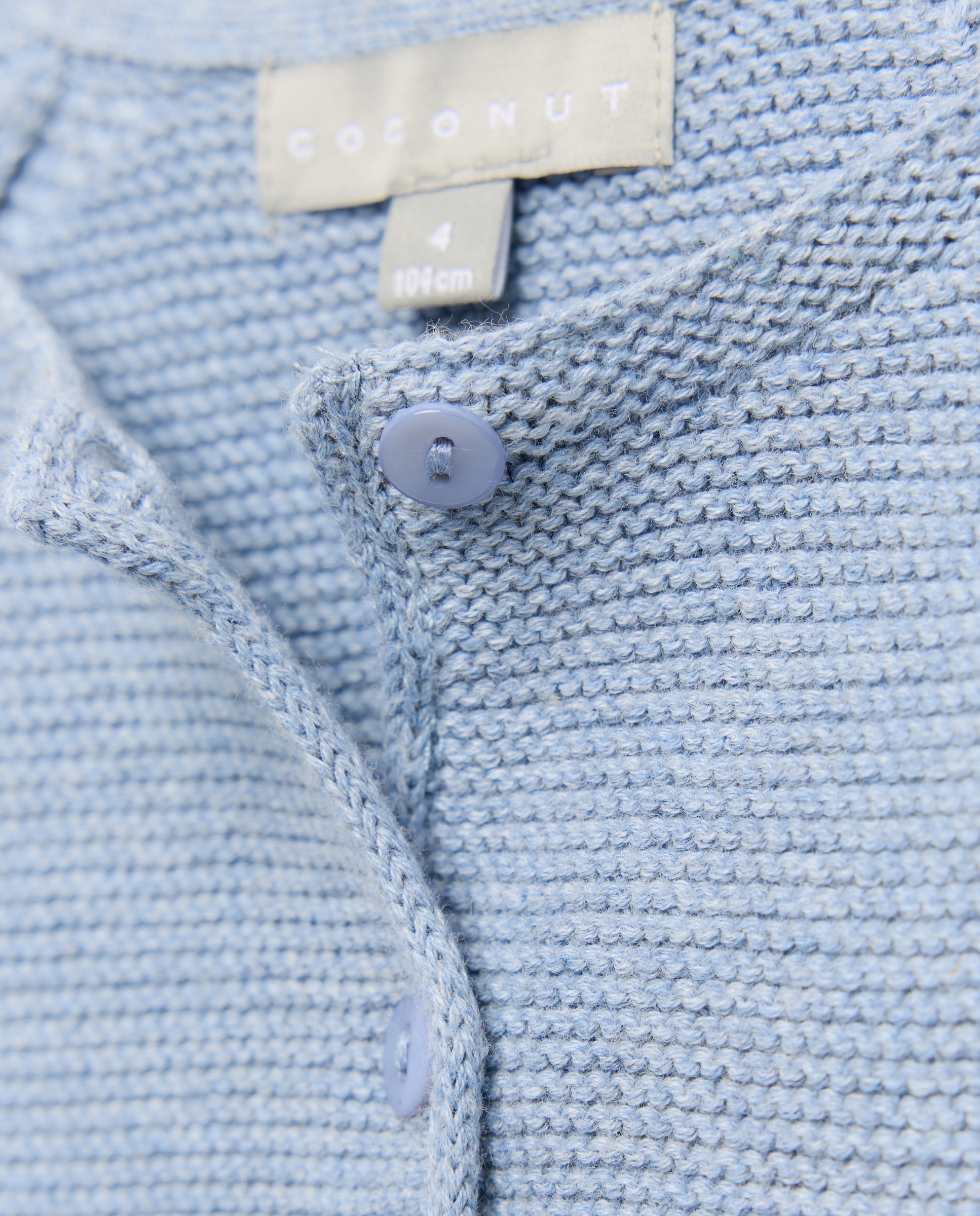 Chaqueta de niña con manga raglan link básica - Coconut El Corte Inglés - 471 Índigo 471 Índigo-6