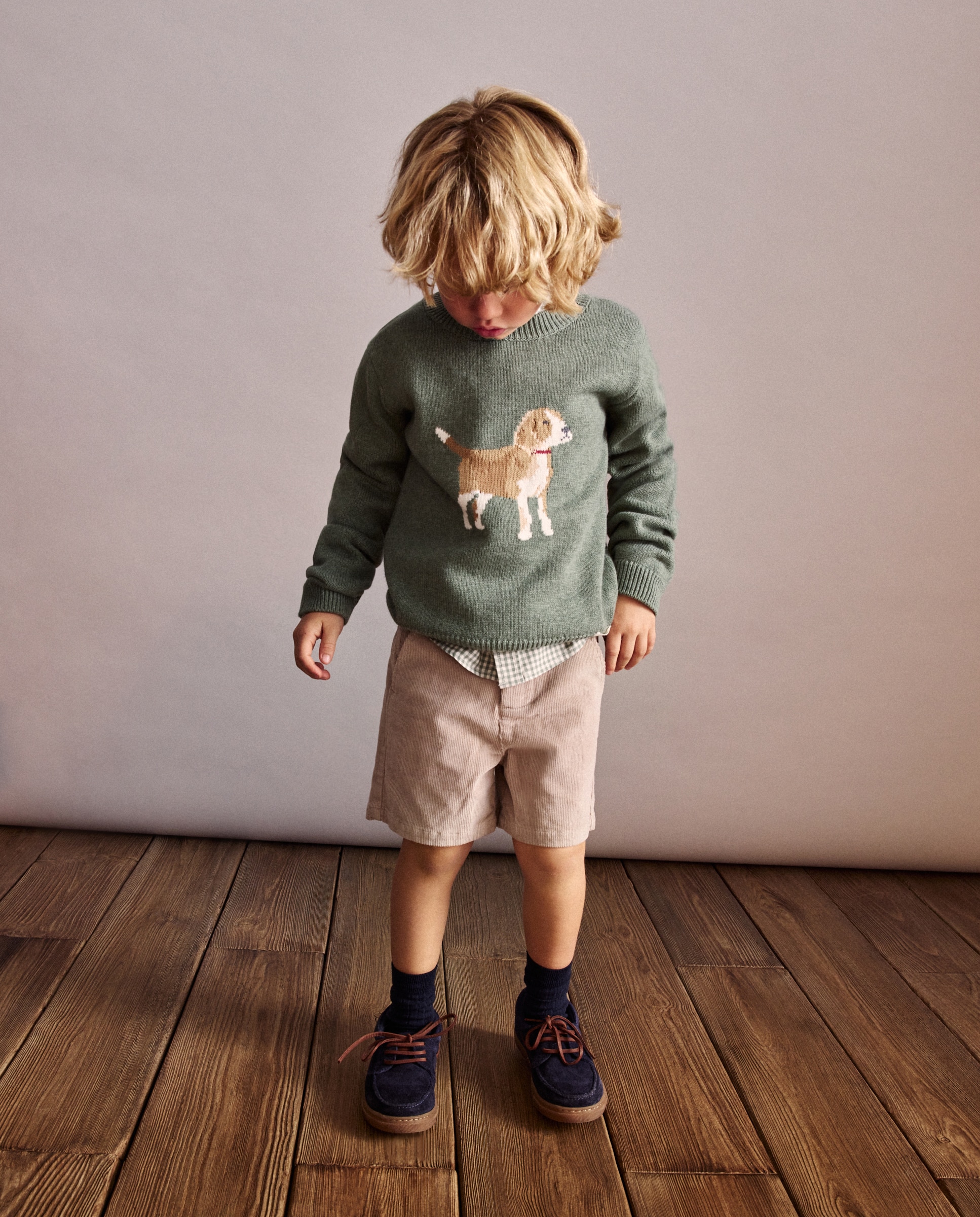 Bermudas de Bombazina Lisas Vison Claro-1