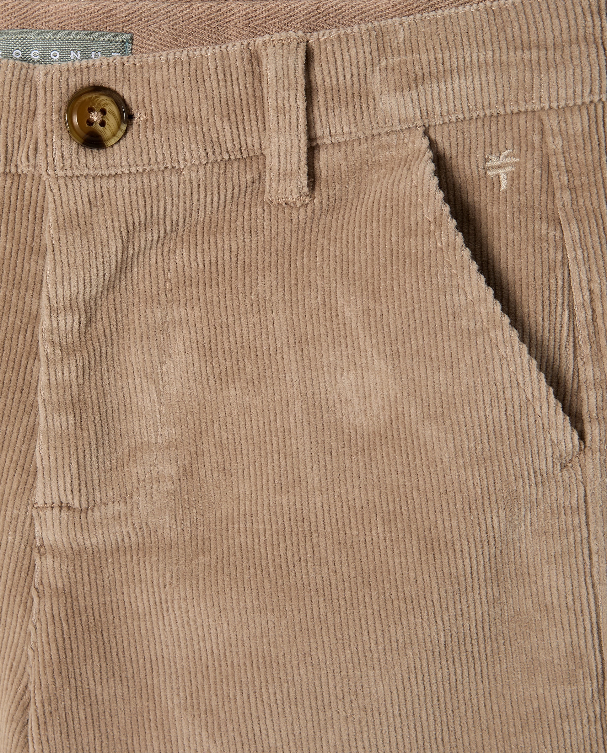 Bermudas de Bombazina Lisas Vison Claro-5