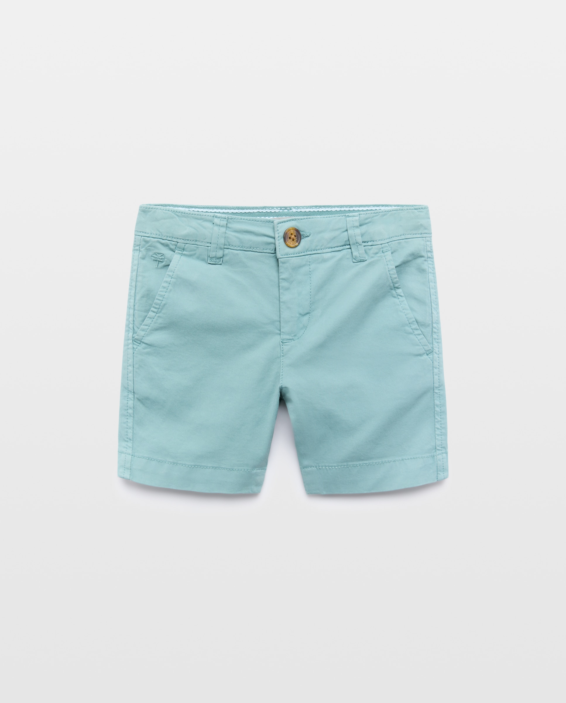 Bermudas de sport estilo chino de niño - Coconut El Corte Inglés - 530 Verde oscuro 530 Verde oscuro-4