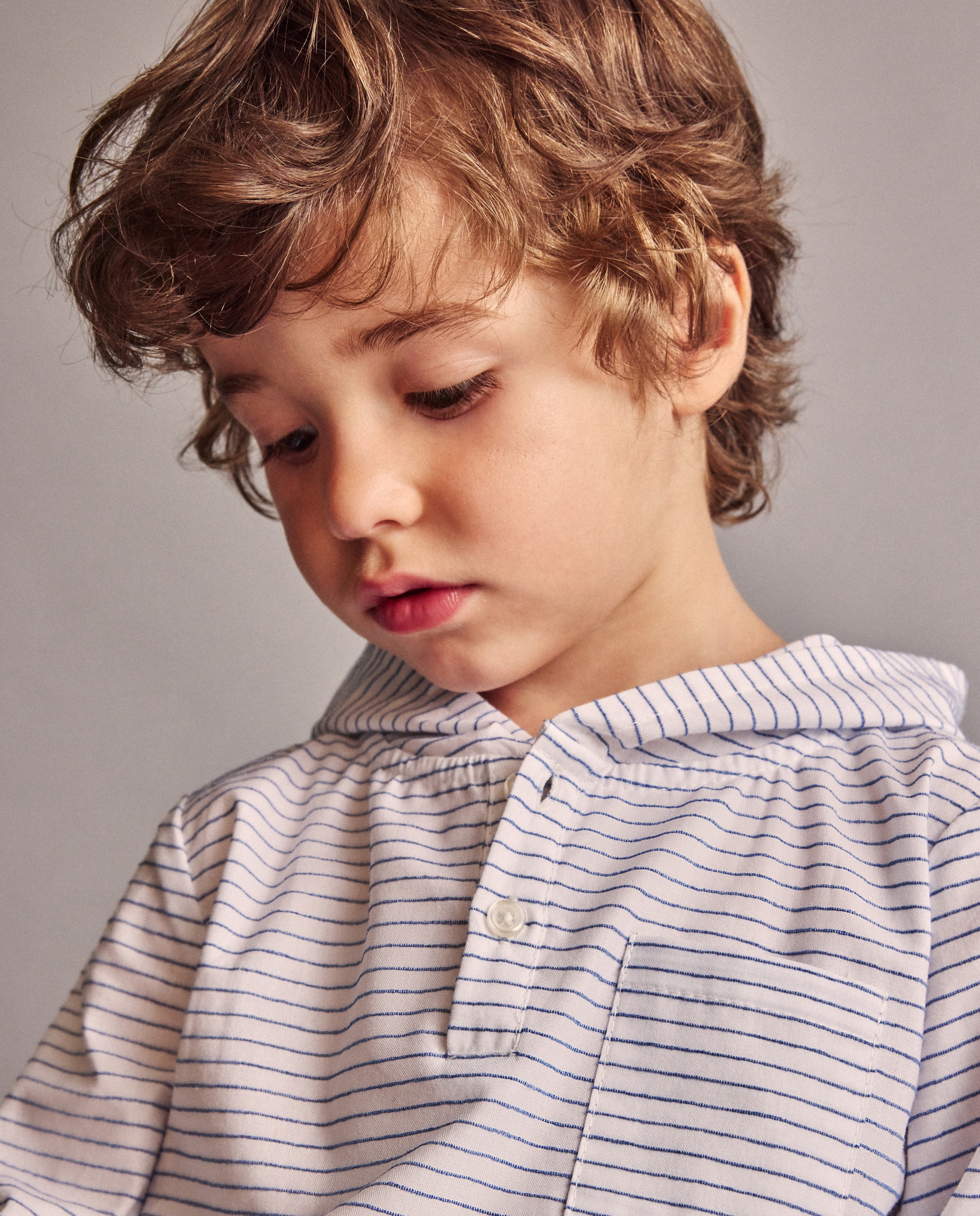 Camisa de Manga Comprida com Capuz e Bolso com Pesponto Coconut El Corte Inglés Branco-3