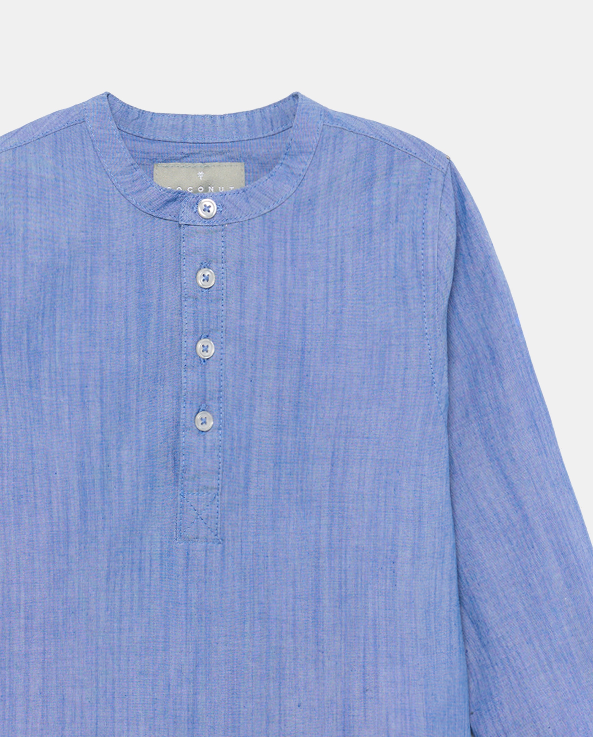 Camisa de Manga Comprida Fil a Fil Coconut El Corte Inglés Azul-escuro-2