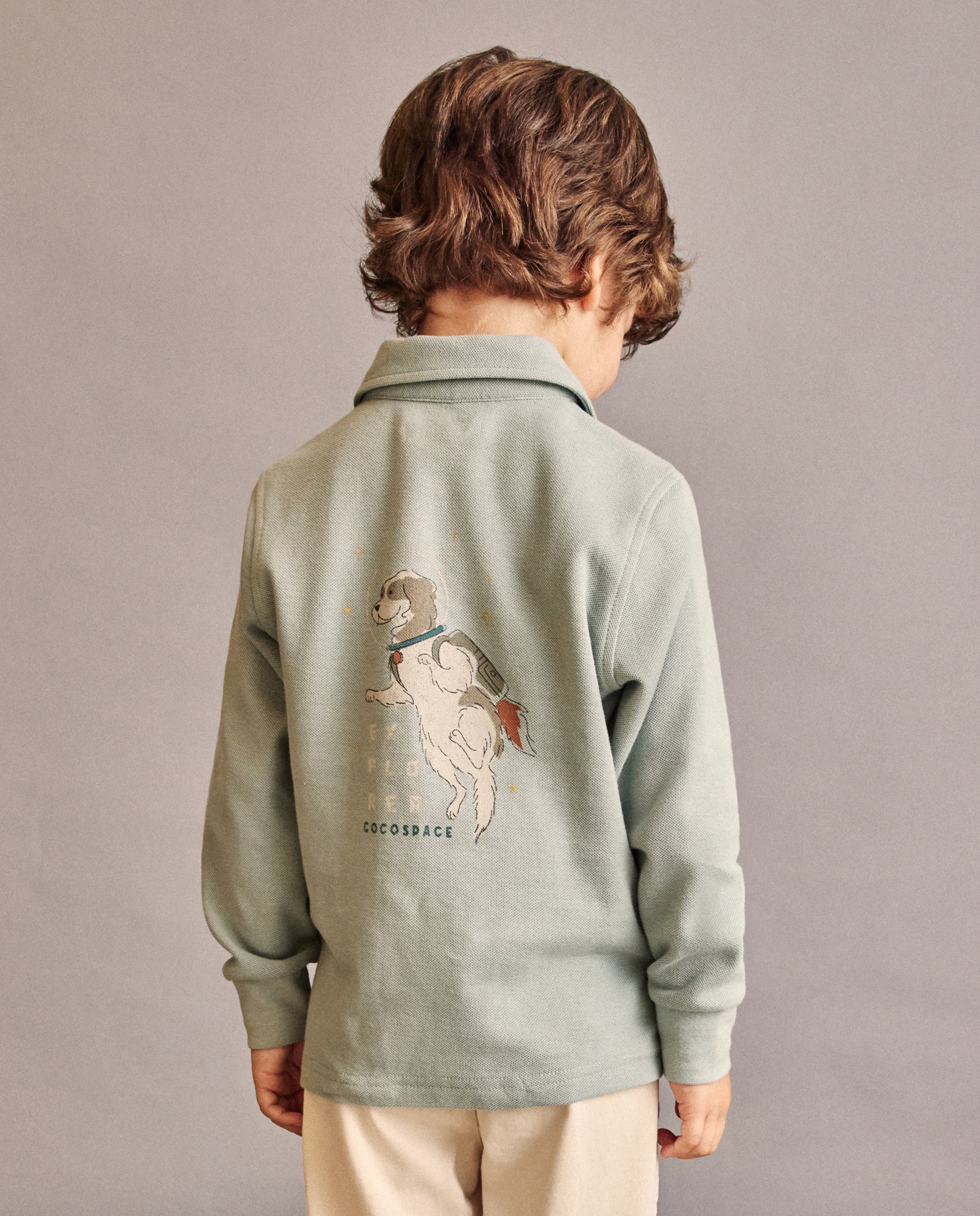 Polo manga larga estampado fantasía de niño - Coconut El Corte Inglés - Jabón Jabón-3