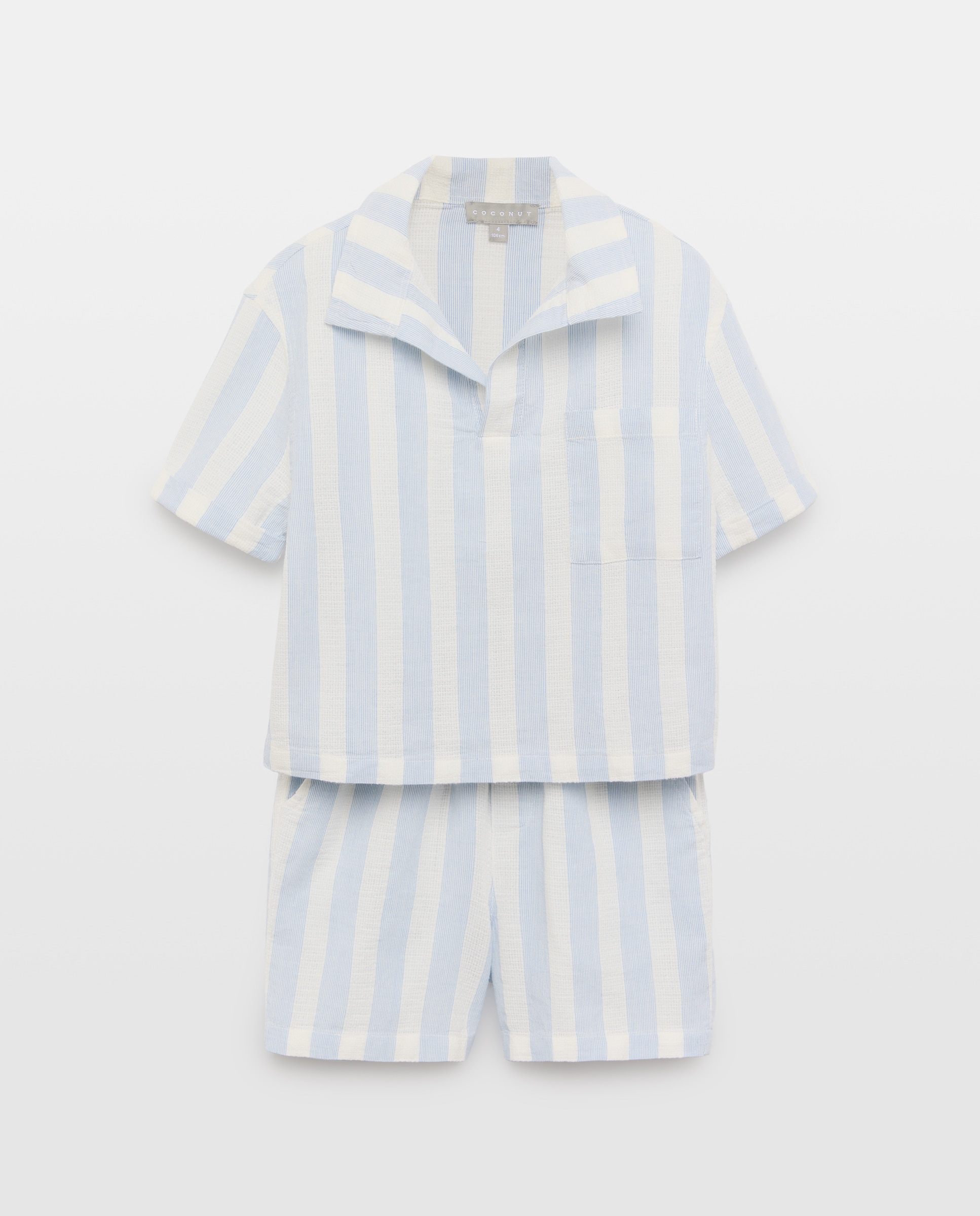 Imagem 0 de Pijama de 2 Peças com Bolso à Frente