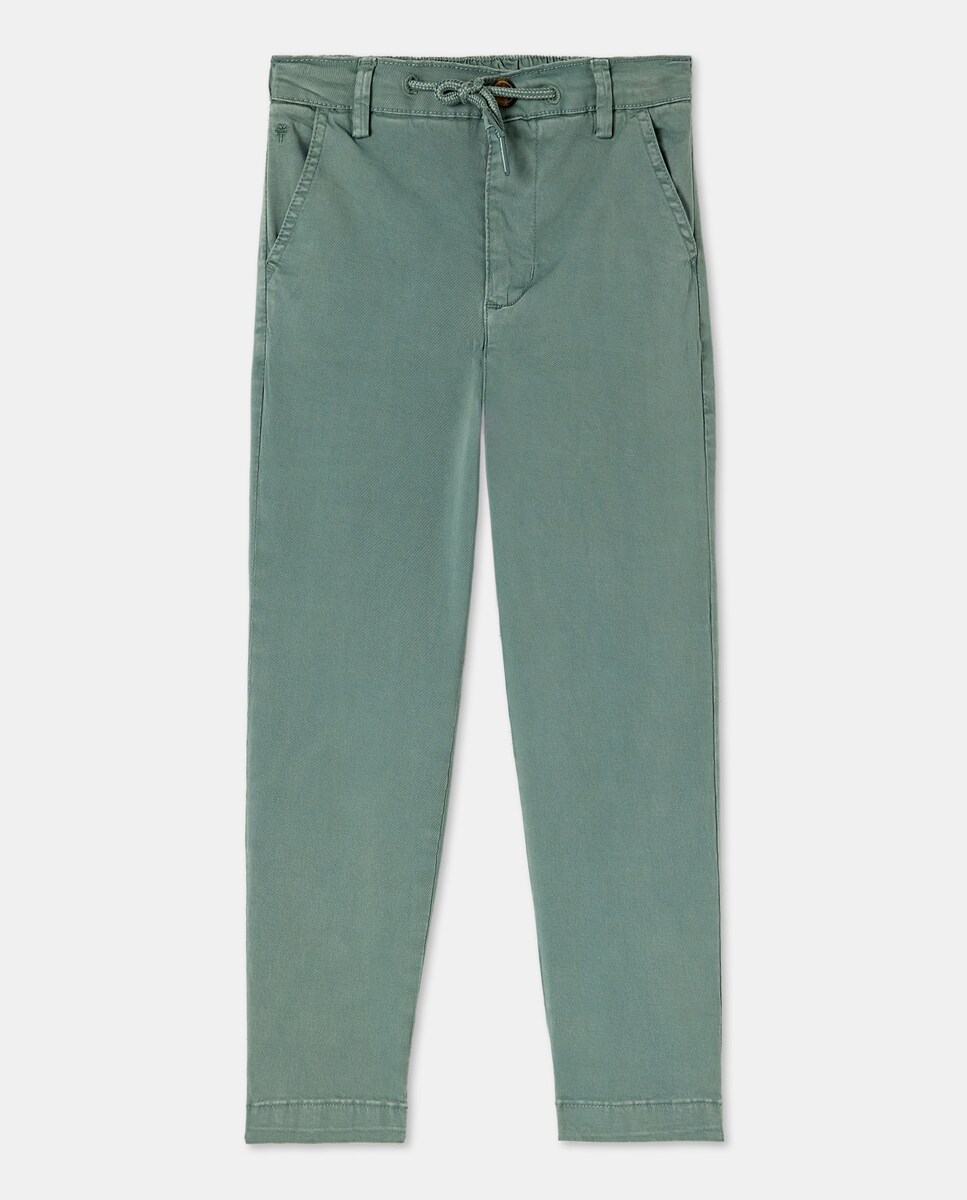 Joggers em Tecido de Sarja Sabão-5