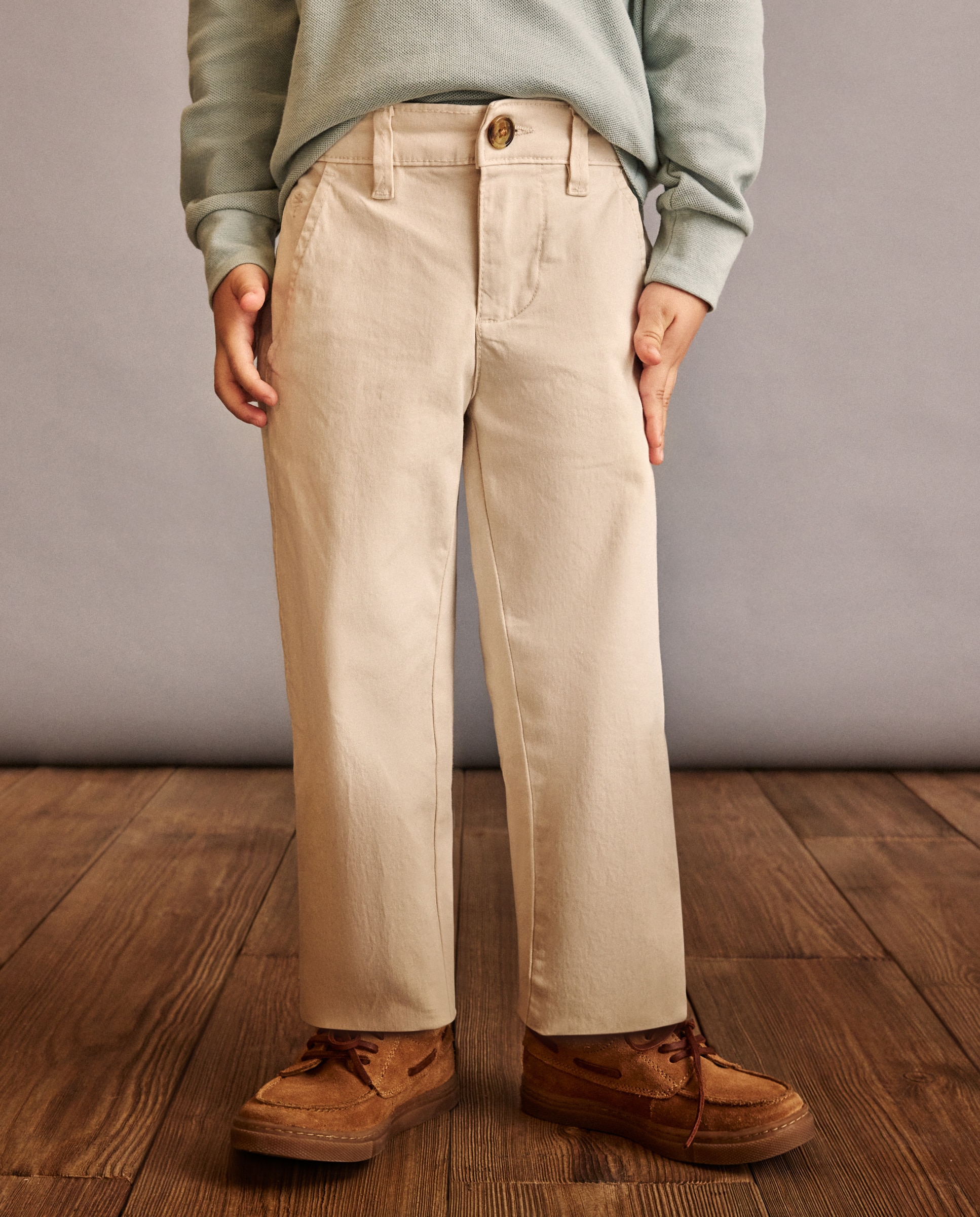 Imagen 2 de Pantalón chino de niño - Coconut El Corte Inglés - Visón claro Visón claro
