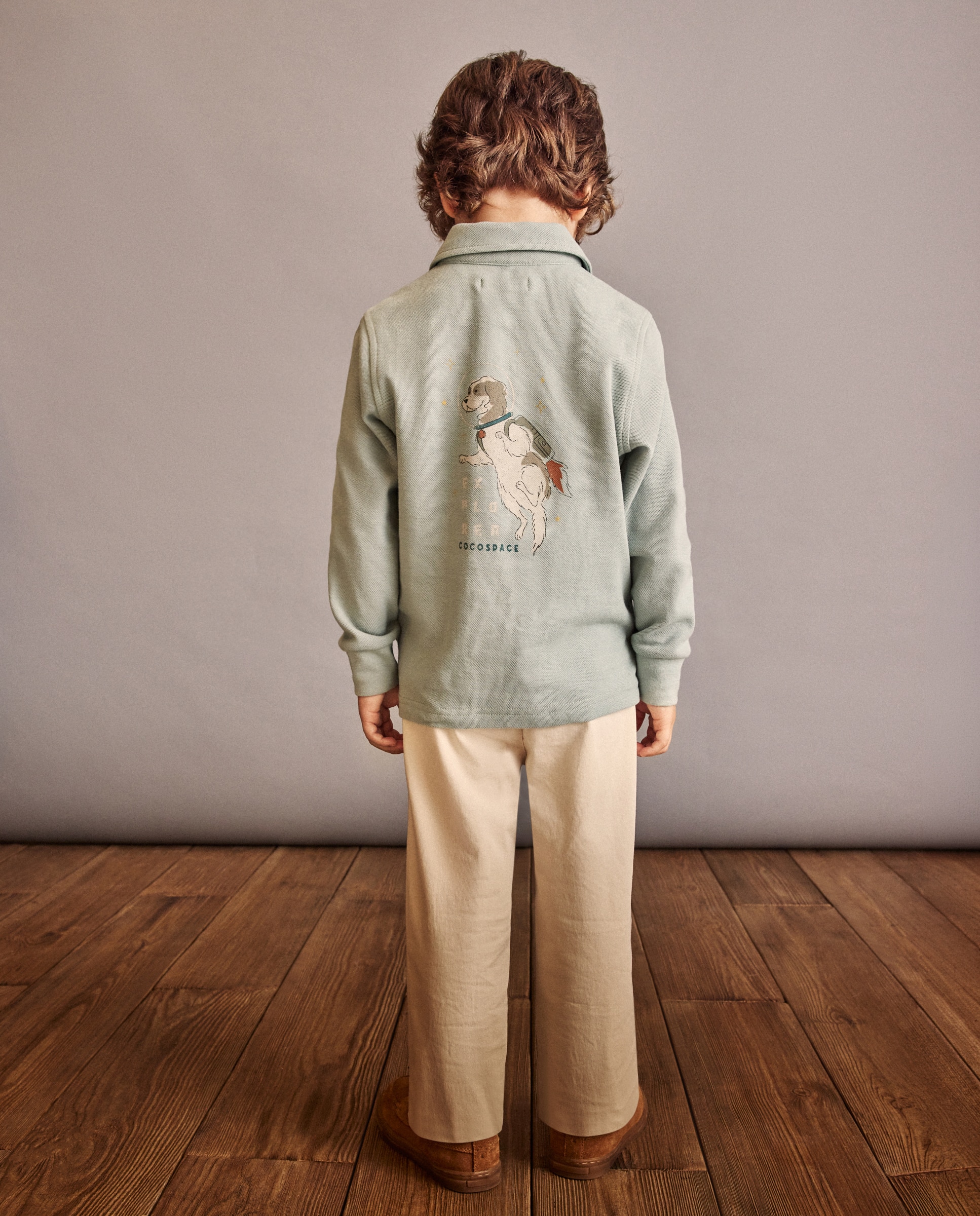 Imagen 3 de Pantalón chino de niño - Coconut El Corte Inglés - Visón claro Visón claro