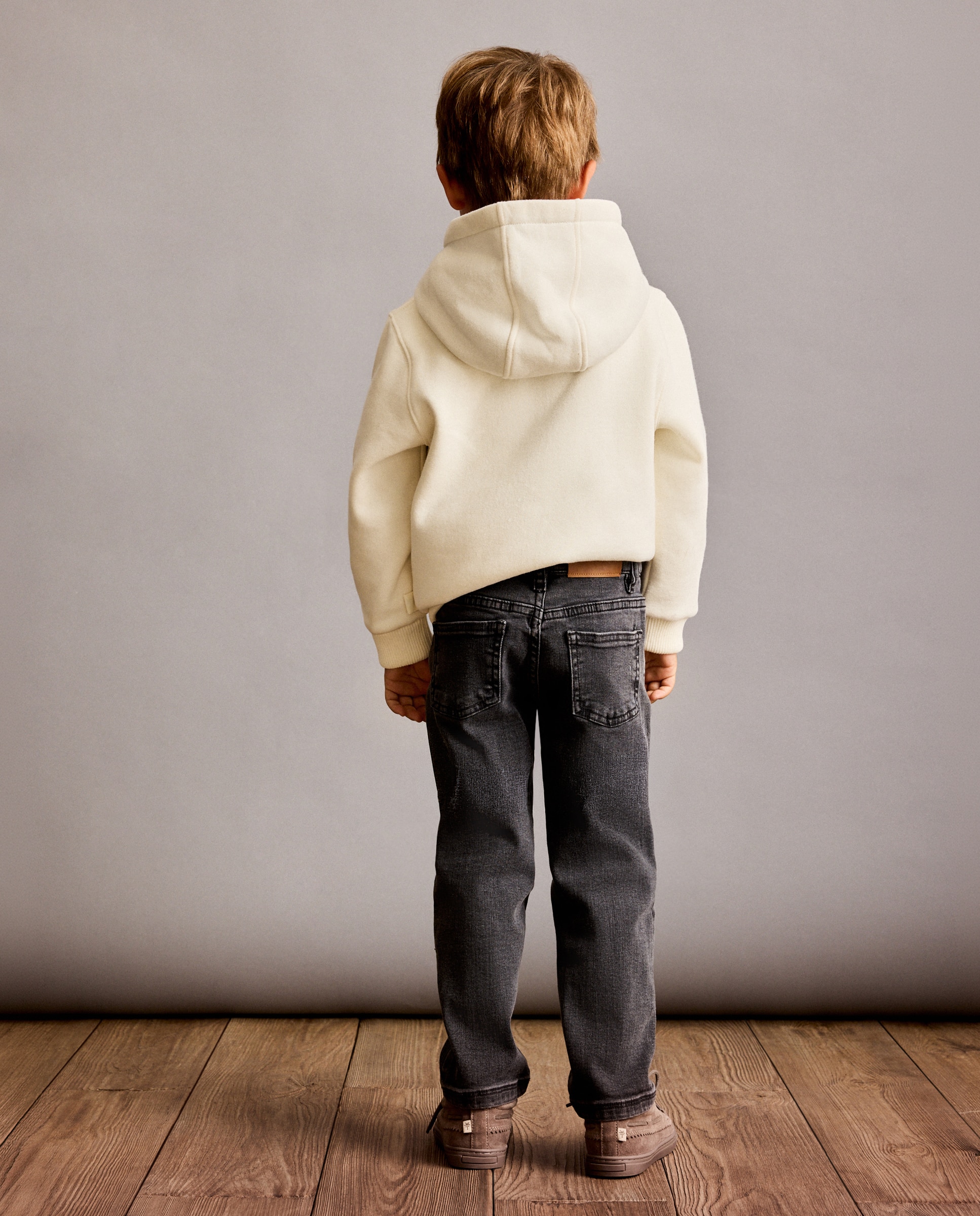 Pantalón denim slim fit de niño - Coconut El Corte Inglés - 820 Gris medio 820 Gris medio-3