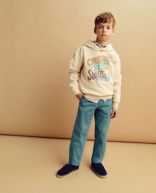 Sudadera de niño con capucha
