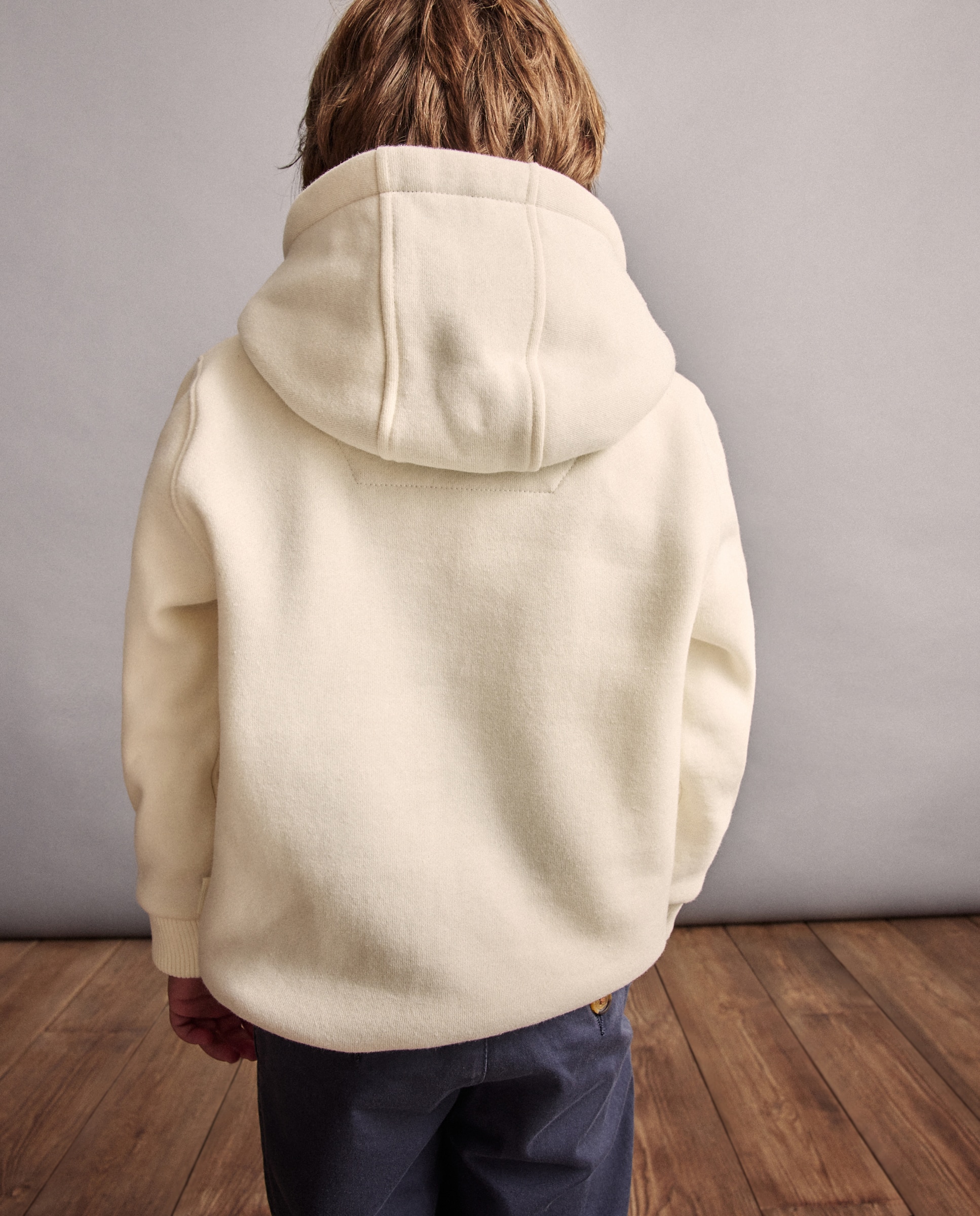 Sweatshirt de Capuz com EStampado de Fantasia Flock e Bordado Coconut El Corte Inglés Gelo-3