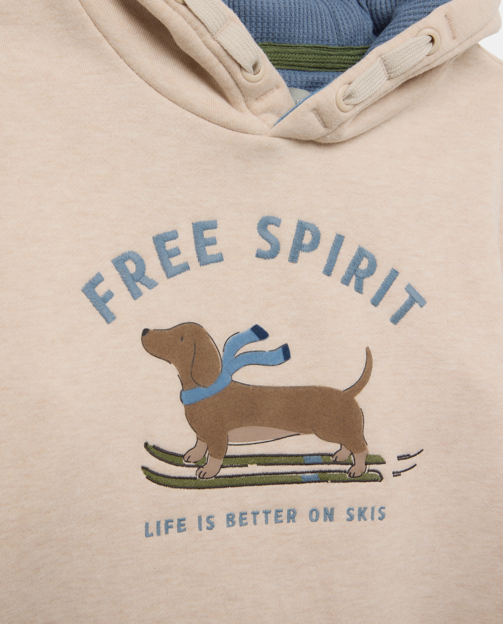 Sweatshirt de Capuz com EStampado de Fantasia Flock e Bordado Torrado-5