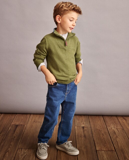 Imagen 0 de Jersey media cremallera de niño