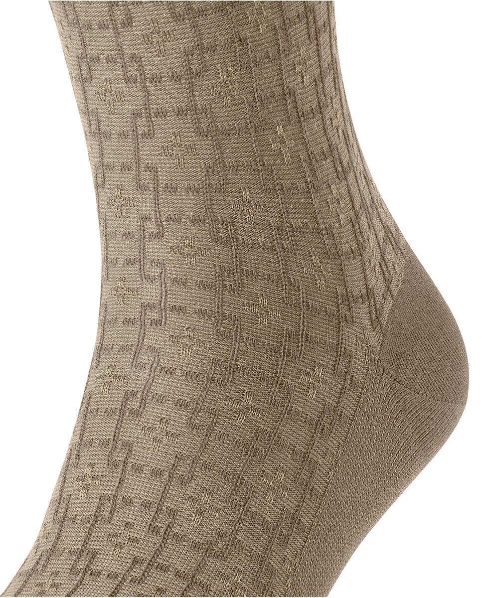 Calcetín elegante caballero de algodón mercerizado - Falke - Nude Nude-6