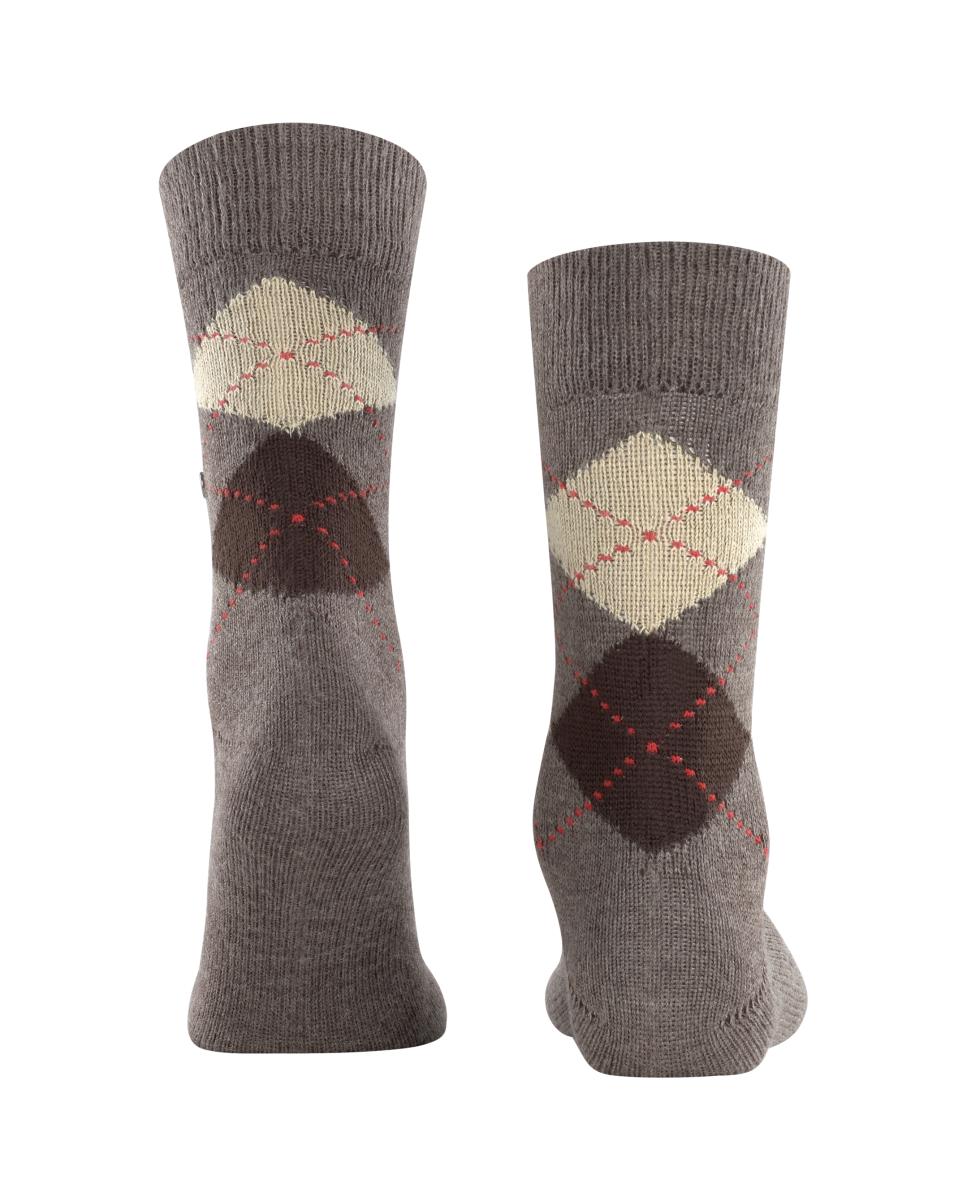Imagen 2 de Calcetines de hombre Burlington cortos azul - Marrón Marrón