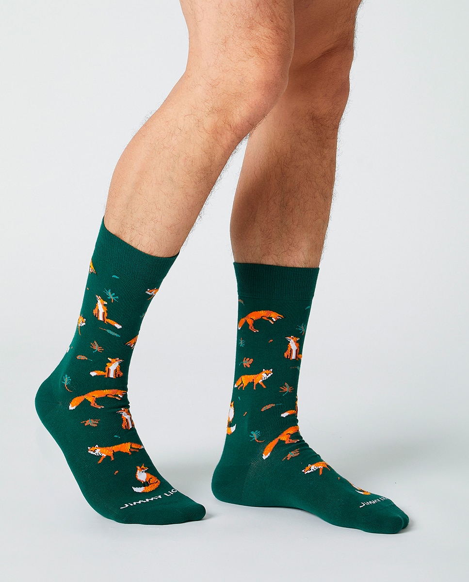 Meias Raposas - Verde Verde-2