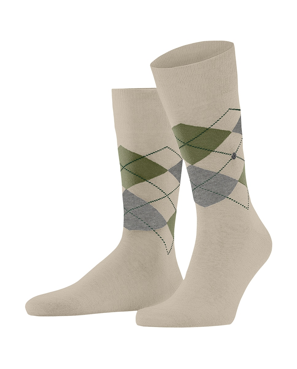 Caixa de Oferta de 2 Pares de Meias com Losangos Preto-2