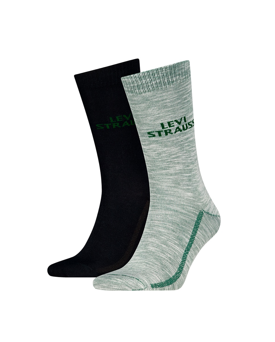 Meias Clássicas (Pack de 2 Pares) Verde-2