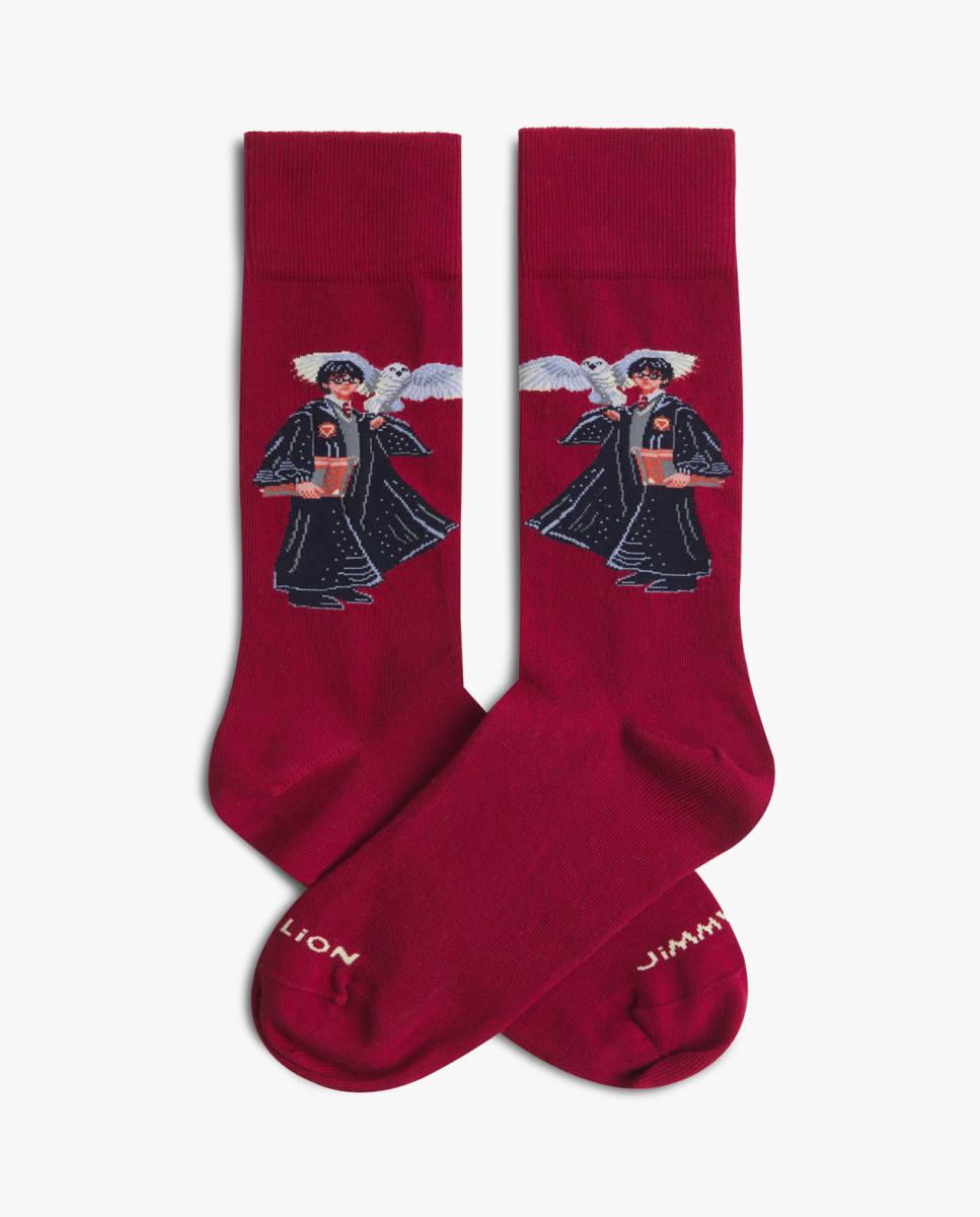 Imagem 0 de Meias Harry Potter Casual - Vermelho