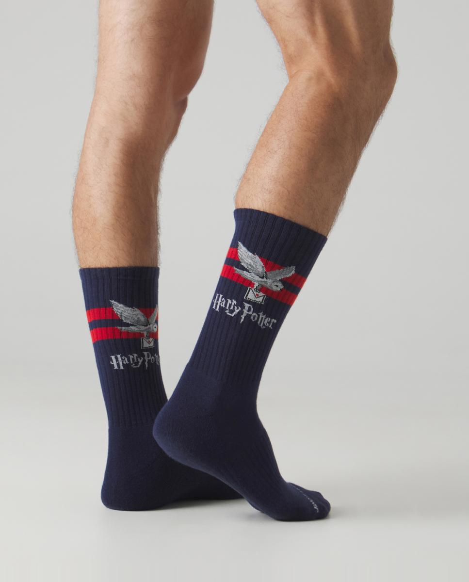 Meias Harry Potter Athletic - Azul Azul-2