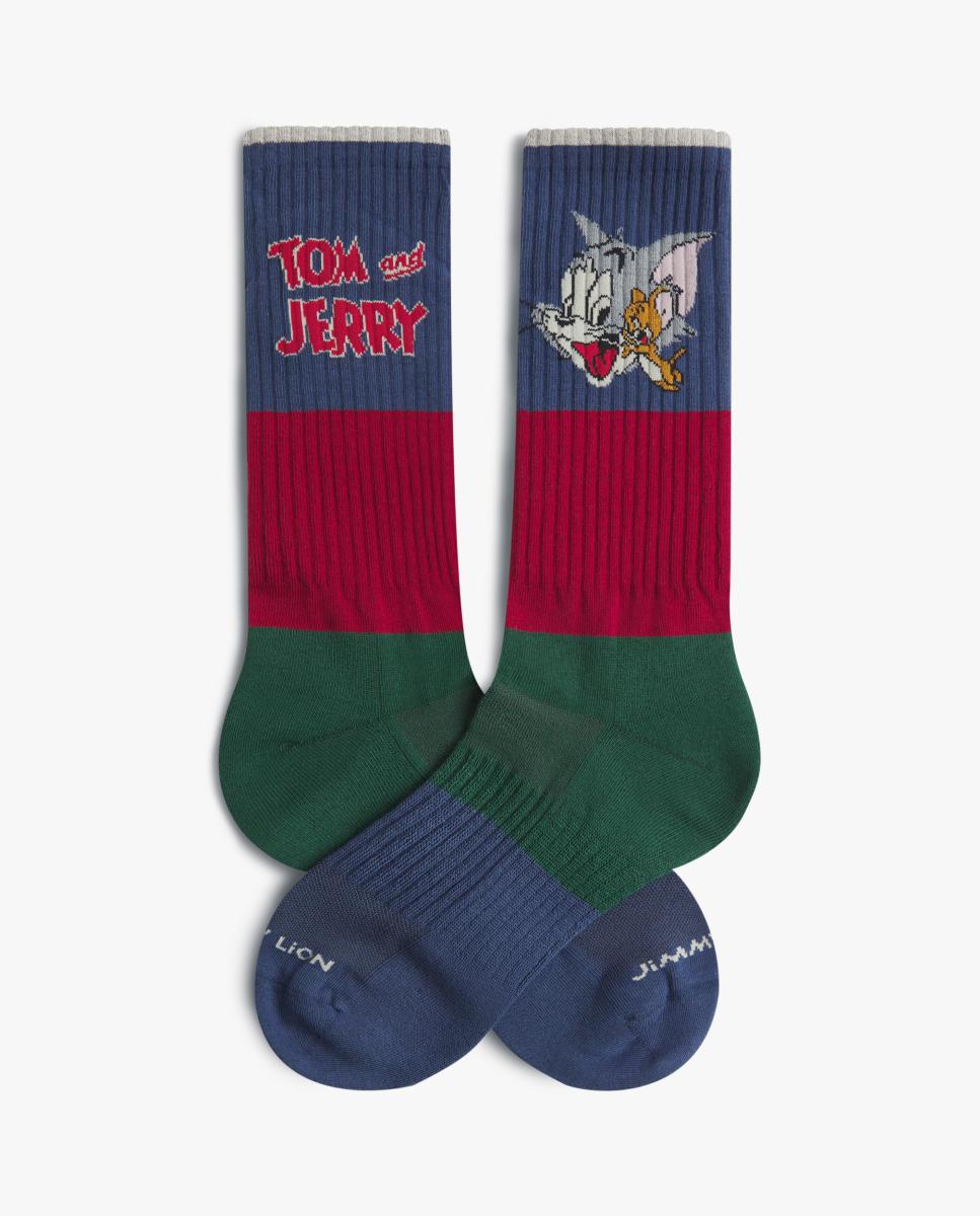 Imagem 0 de Meias Tom and Jerry Athletic - Multicolor