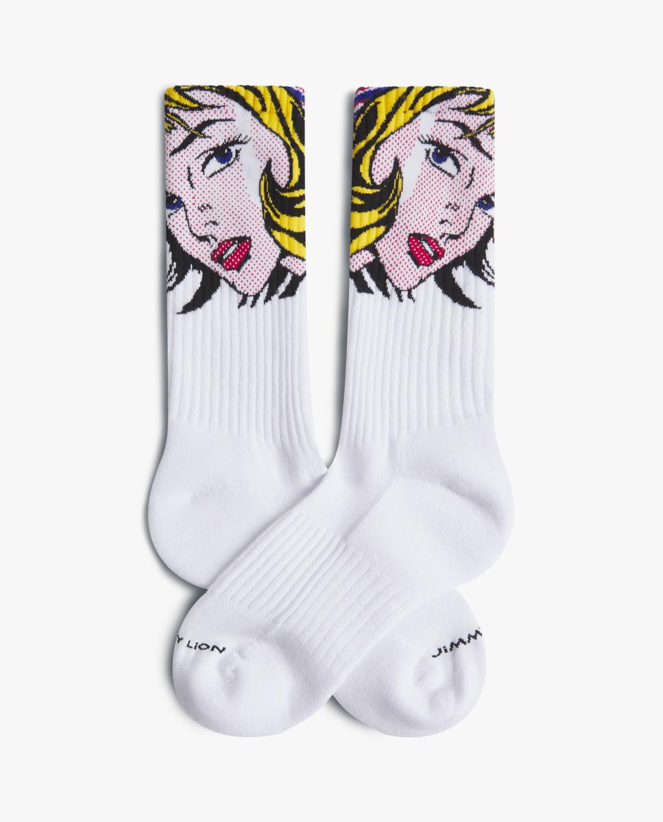 Imagem 0 de Meias Roy Lichtenstein - Branco