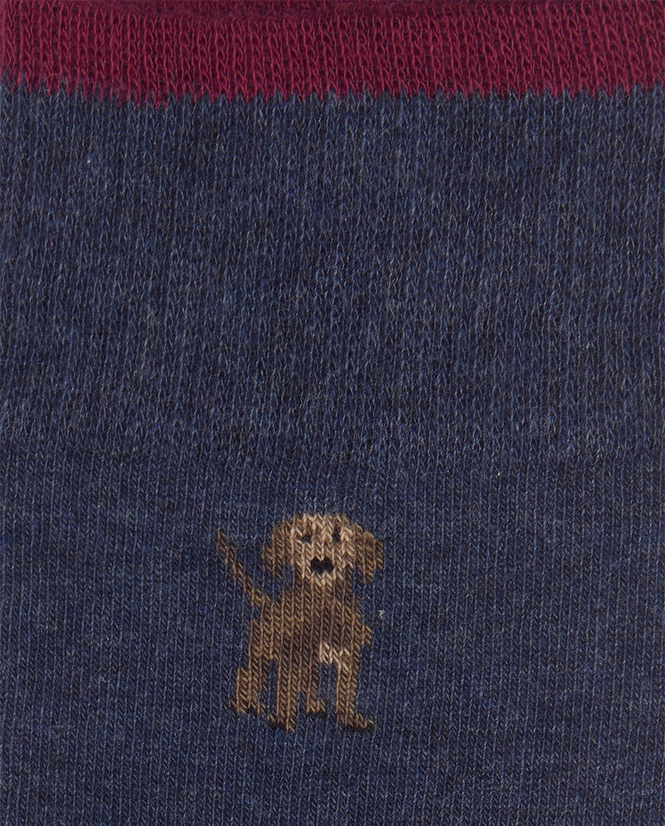 Meias Regular Cocker - Azul Jeans Azul-2
