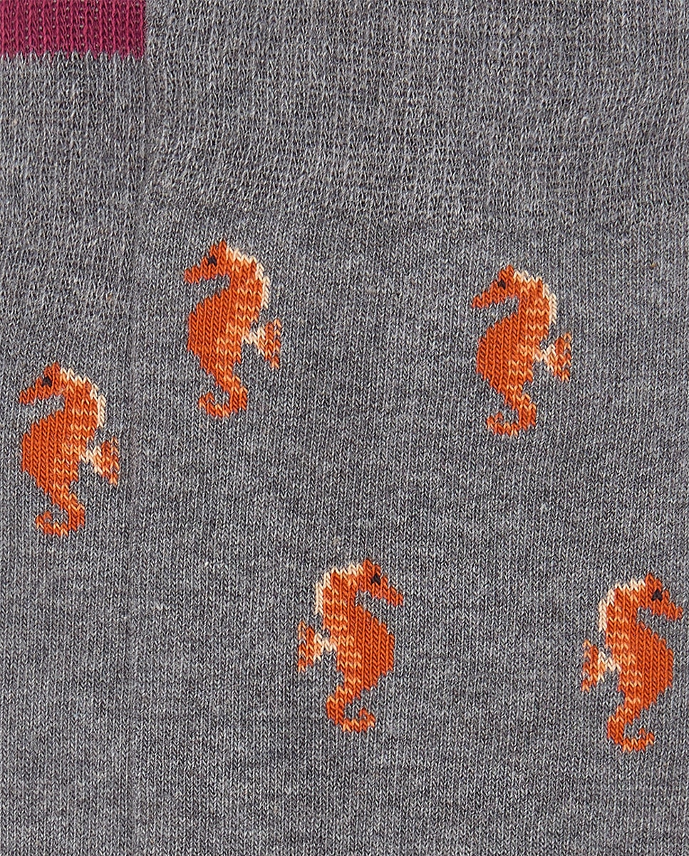 Meias Regular Cavalinho - Cinzento Cinzento-2