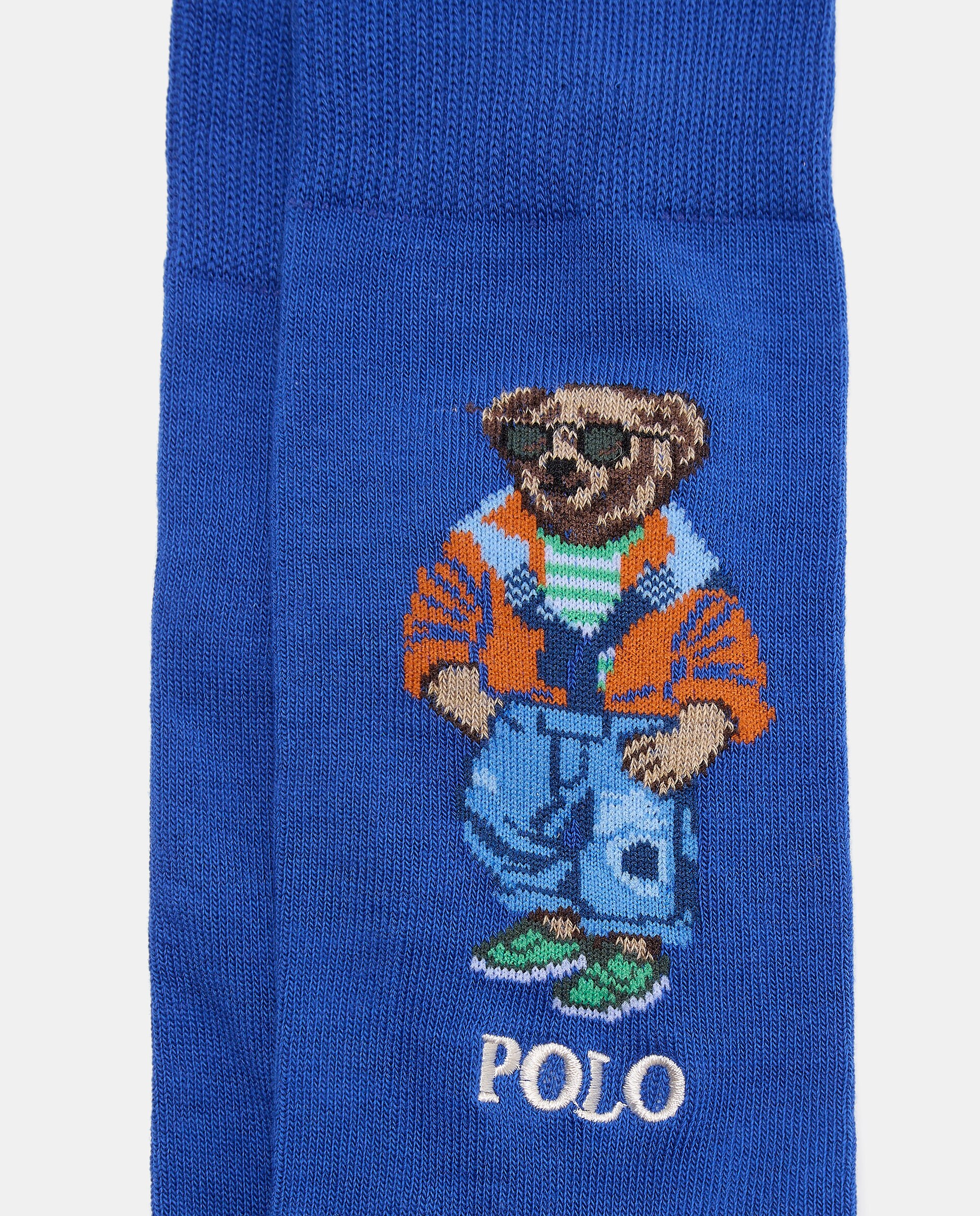 Meias Curtas com Polo Bear Azul-2